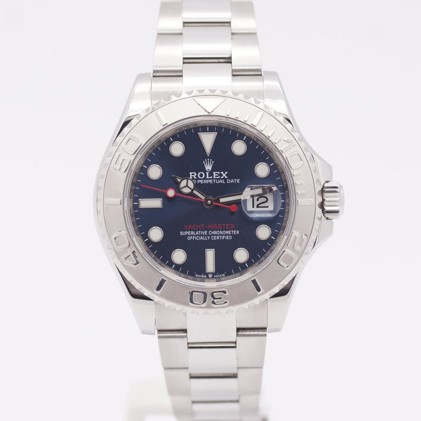 Rolex Yacht-Master 40 126622 (2020) - Blauw wijzerplaat 40mm Staal (2/8)