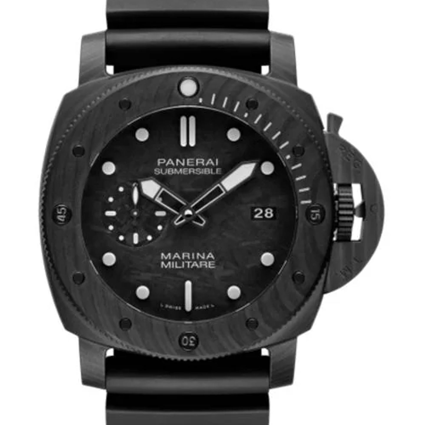 Panerai Luminor Submersible PAM02979 (2026) - Grijs wijzerplaat 47mm Carbon (1/1)