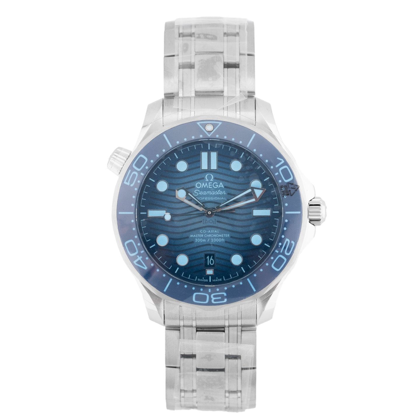 Omega Seamaster Diver 300 M 210.30.42.20.03.003 (2024) - Blauw wijzerplaat 42mm Staal (1/5)