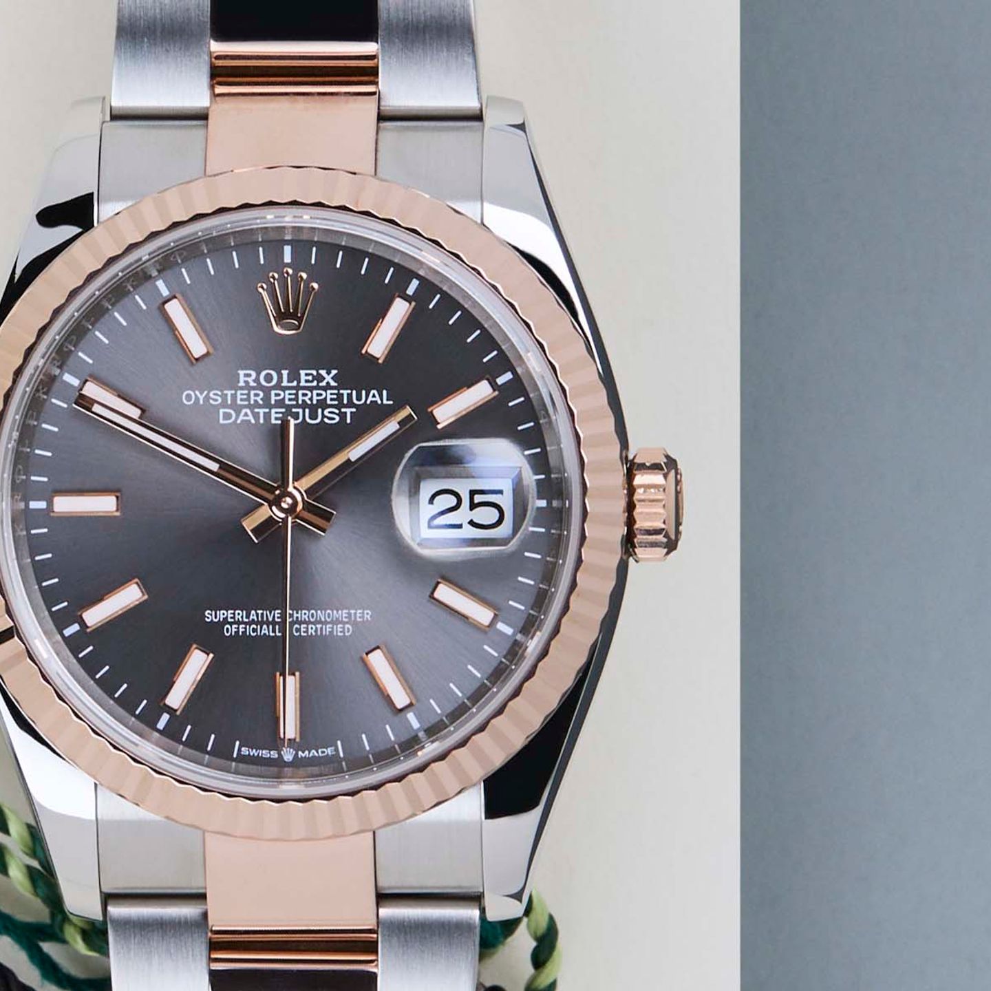 Rolex Datejust 36 126231 (2018) - 36mm Goud/Staal (5/8)