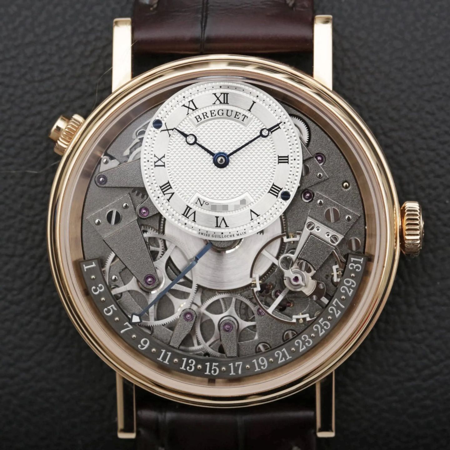 Breguet Tradition 7597BR/G1/9WU (2022) - Silver dial 40 mm Rose Gold case (1/8)