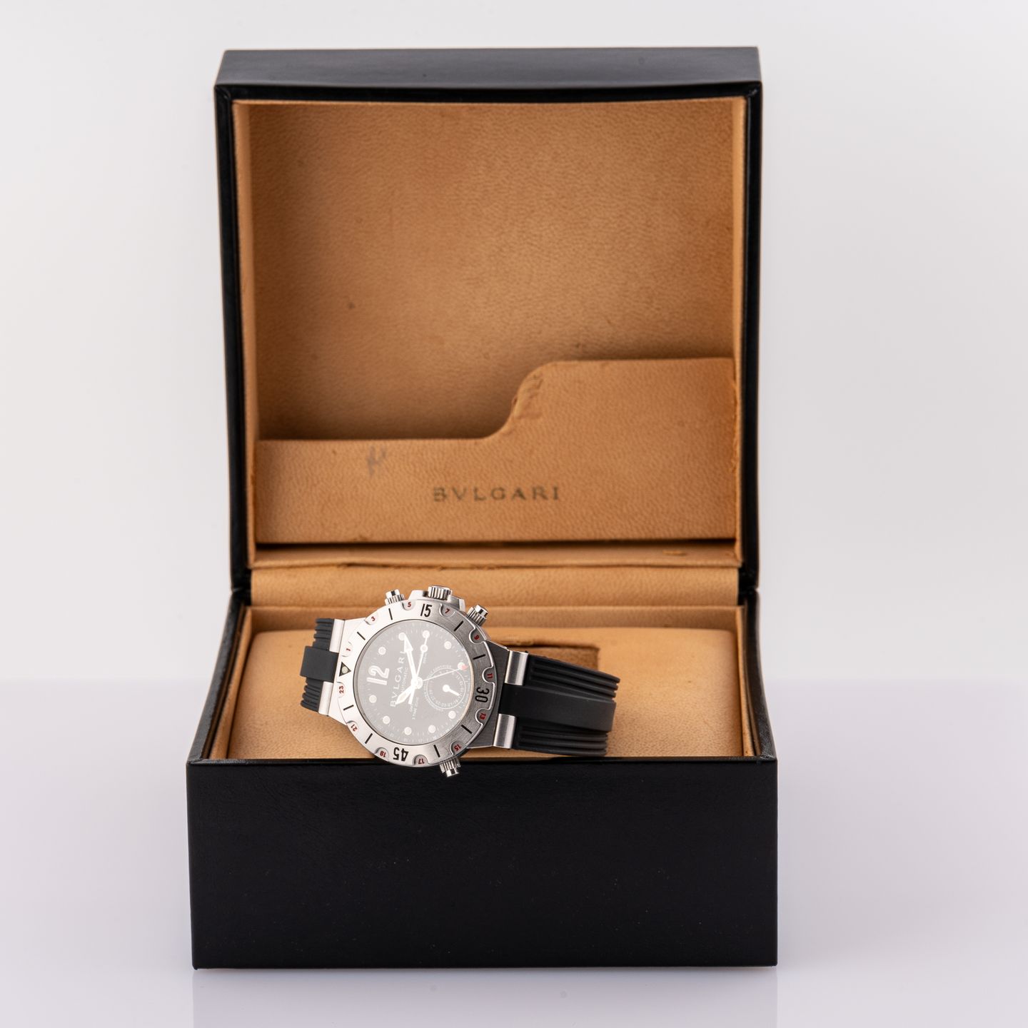 Bulgari Diagono SD38SGMT RBR (Onbekend (willekeurig serienummer)) - 38mm Staal (7/8)