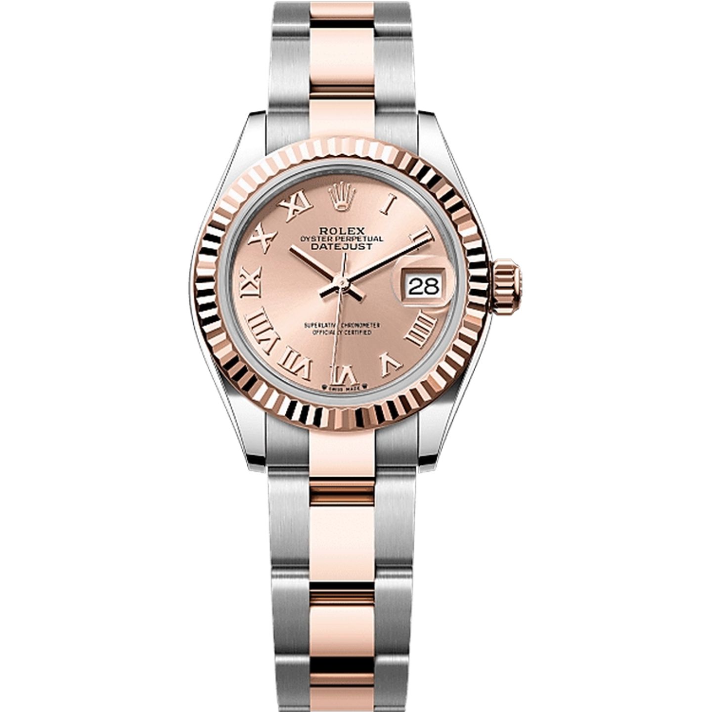 Rolex Lady-Datejust 279171 (2025) - Pink dial 28 mm Steel case (1/1)