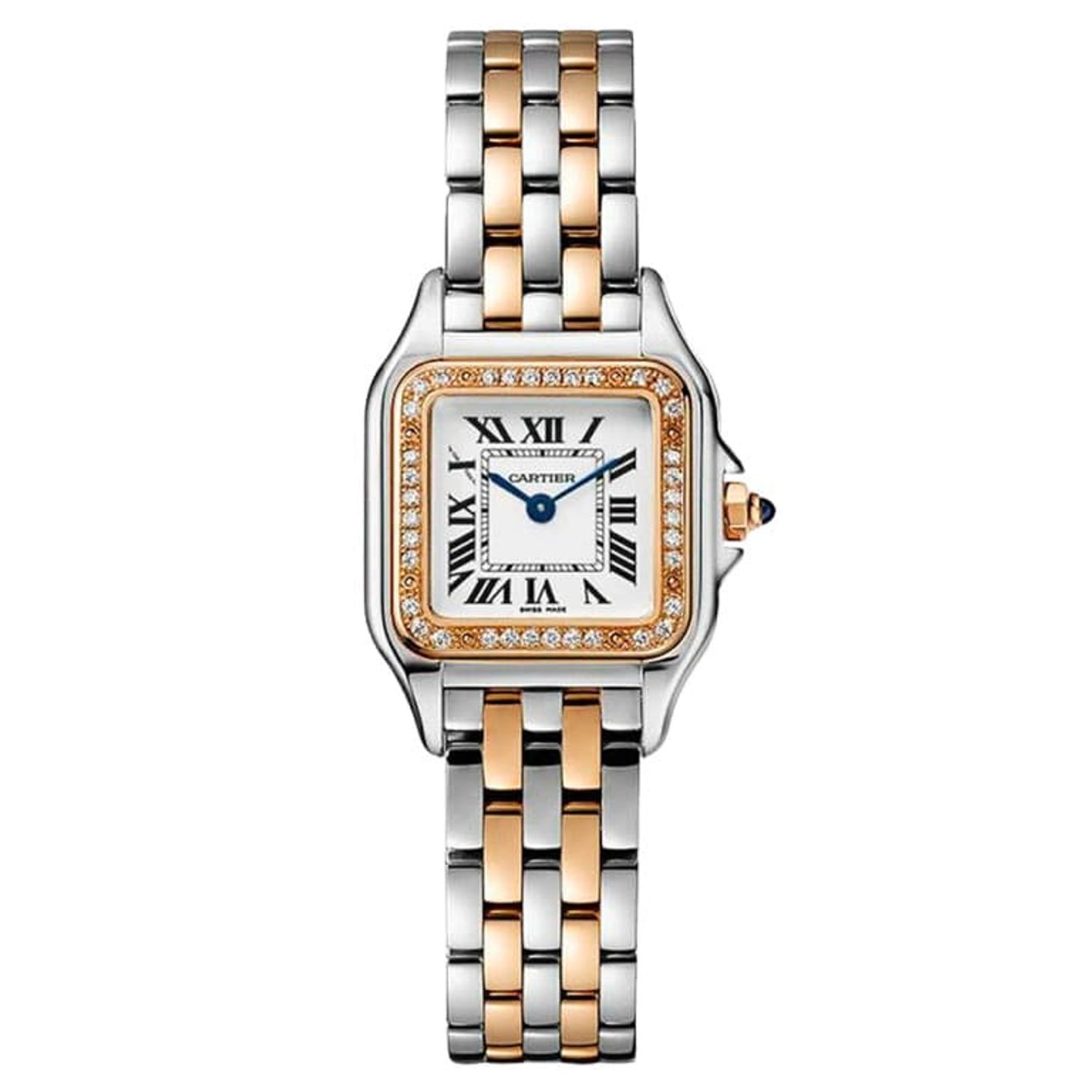 Cartier Panthère W3PN0006 (2024) - Zilver wijzerplaat 30mm Staal (1/1)