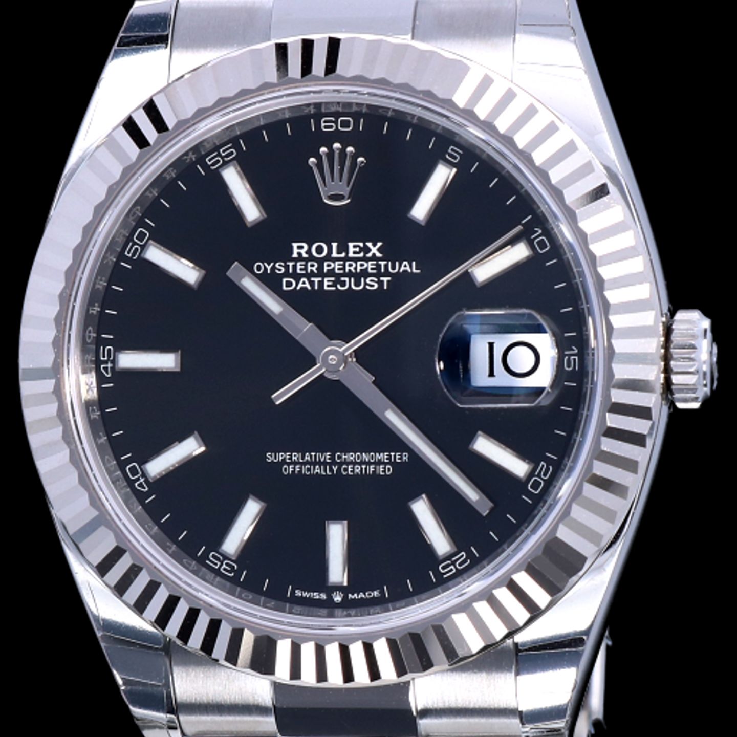 Rolex Datejust 41 126334 (2022) - Black dial 41 mm Steel case (1/6)