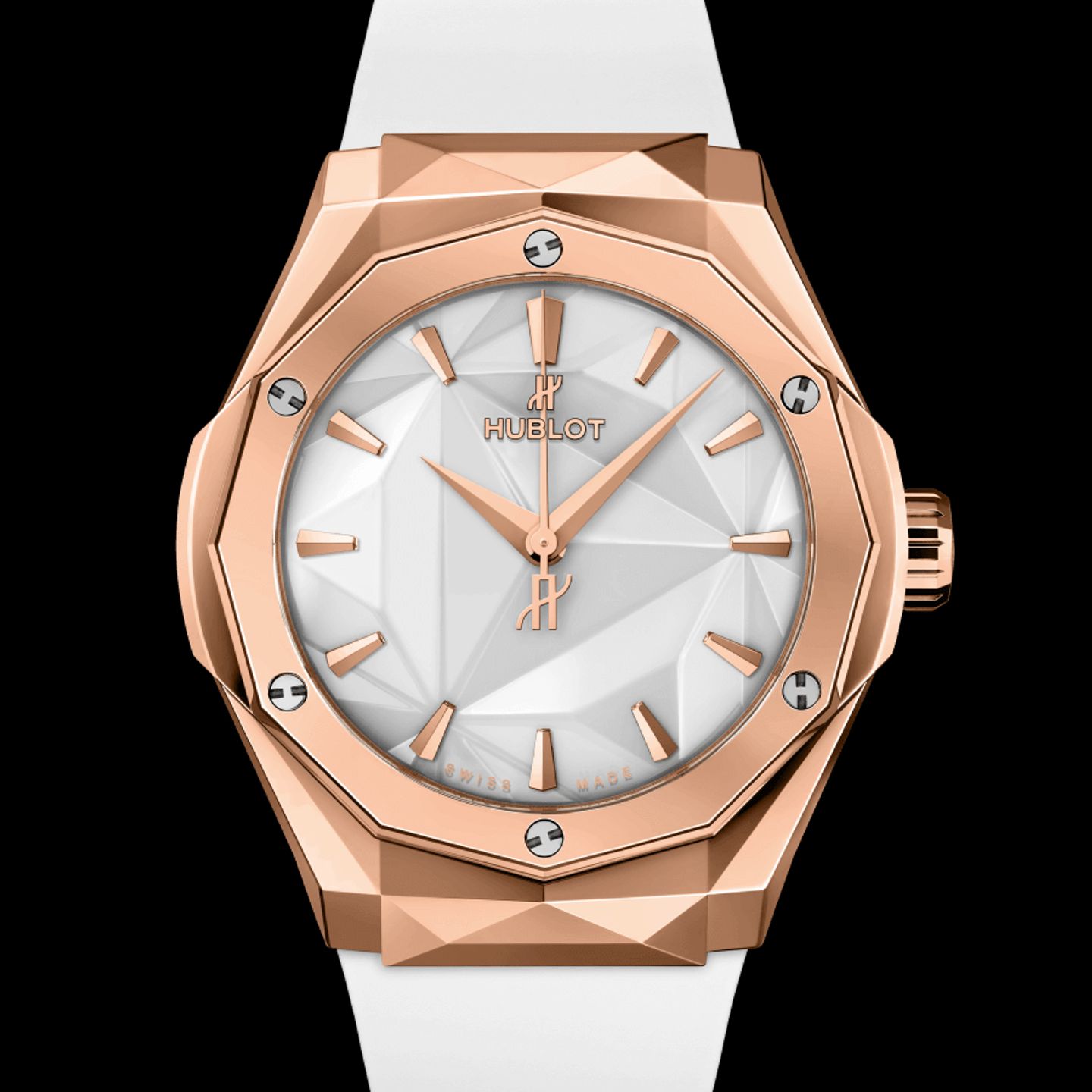 Hublot Classic Fusion 550.OS.2200.RW.ORL20 (2023) - Wit wijzerplaat 40mm Goud/Staal (3/3)