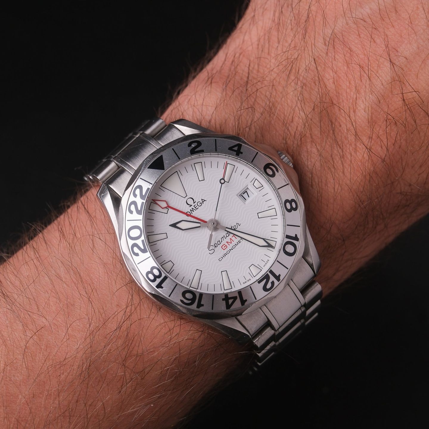 Omega Seamaster Diver 300 M 2538.20.00 (Onbekend (willekeurig serienummer)) - Wit wijzerplaat 41mm Staal (2/6)