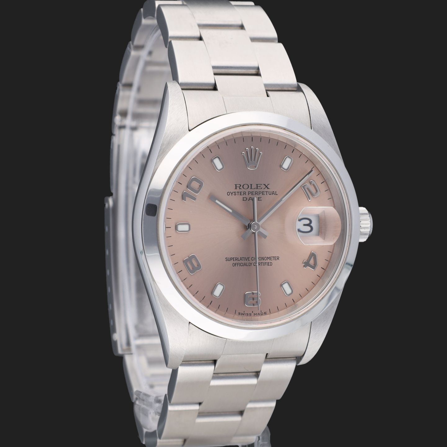 Rolex Oyster Perpetual Date 115200 (2007) - 34mm Staal (4/8)