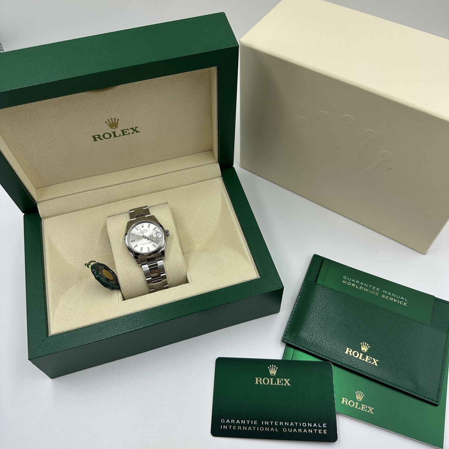 Rolex Datejust 31 278240 (2023) - Zilver wijzerplaat 31mm Staal (2/8)