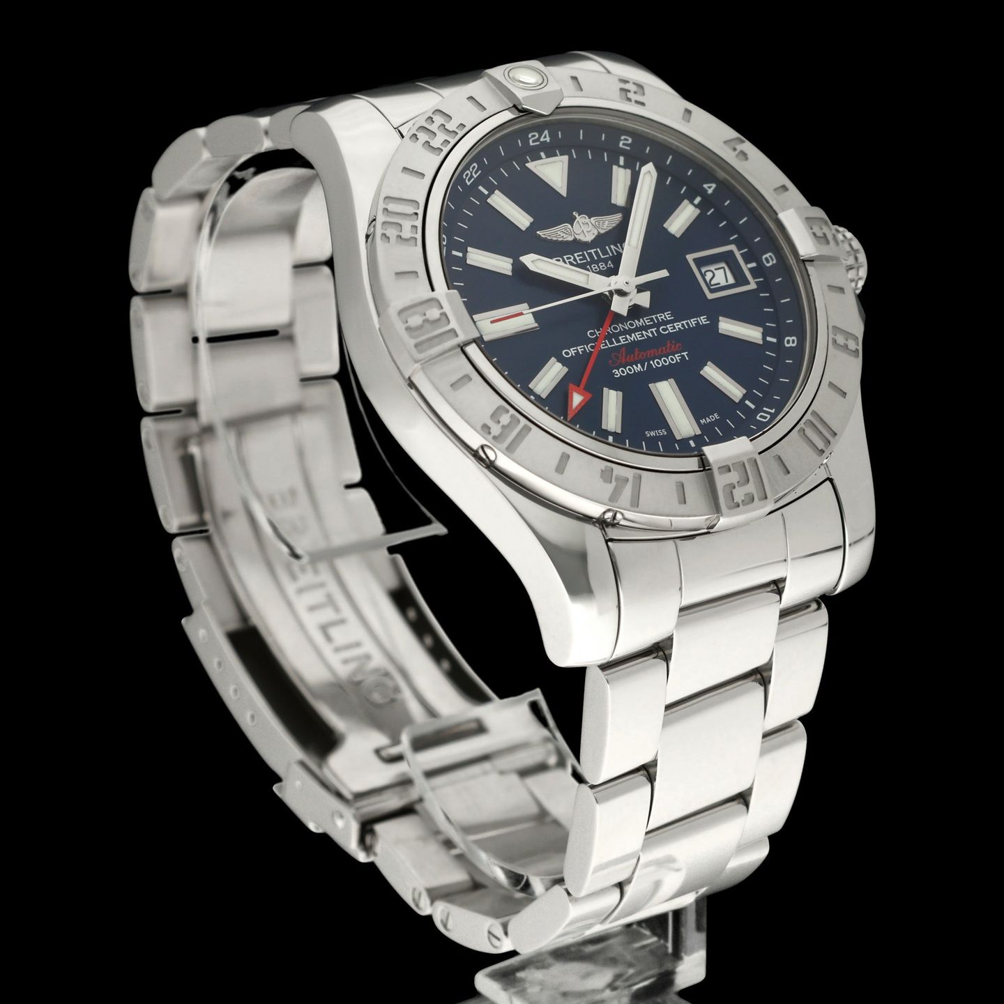 Breitling Avenger II GMT A32390 (2015) - 43mm Staal (6/8)