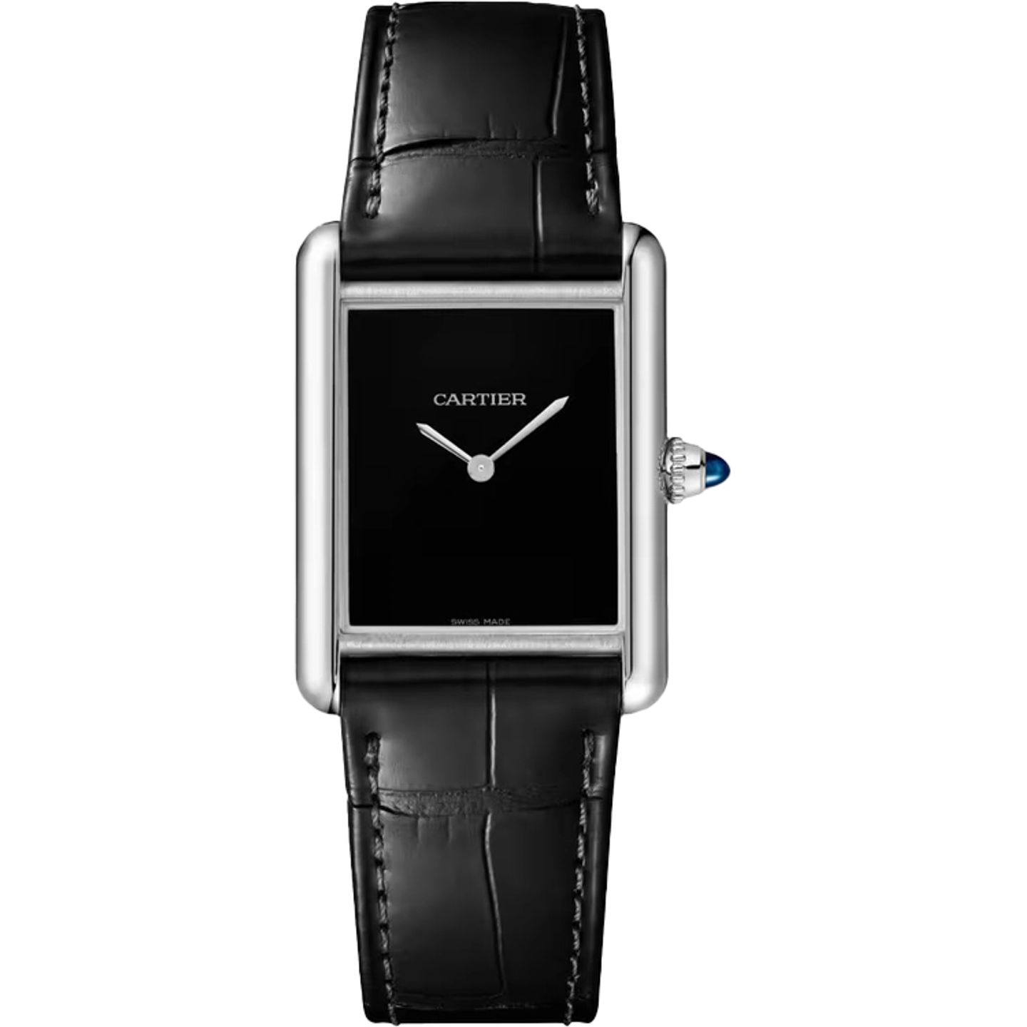 Cartier Tank WSTA0108 (2025) - Black dial 34 mm Steel case (1/1)