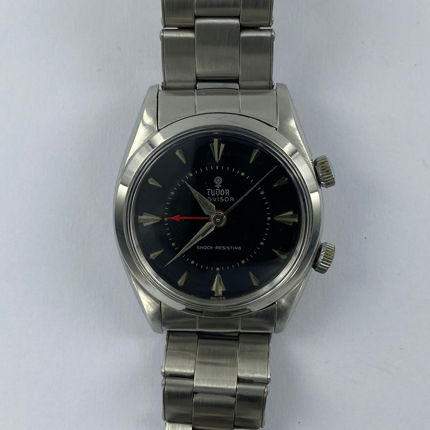 Tudor Heritage Advisor 7926 (Unknown (random serial)) - Black dial 34 mm Steel case (5/6)