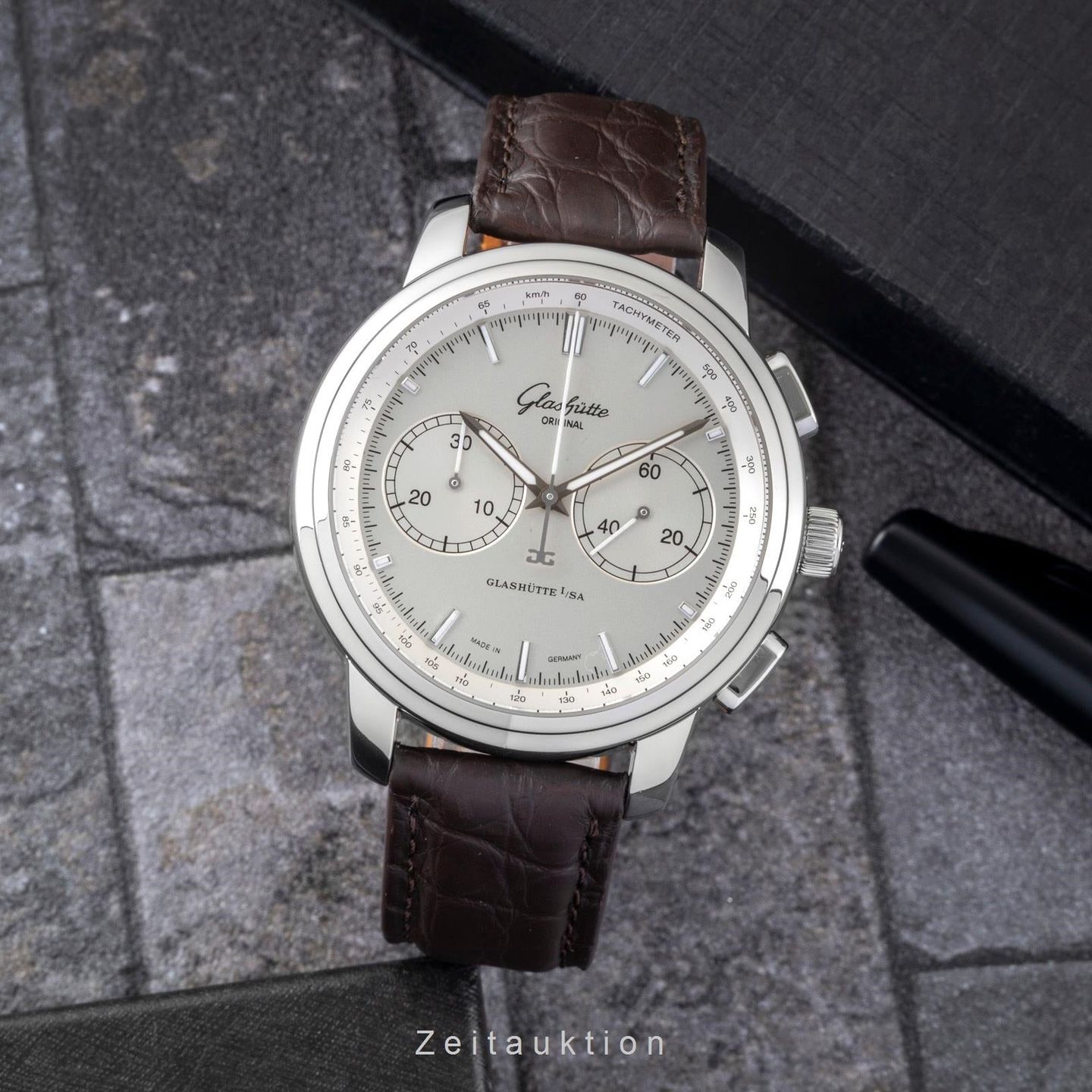 Glashütte Original Senator Chronograph 1-39-34-21-42-04 - (3/8)