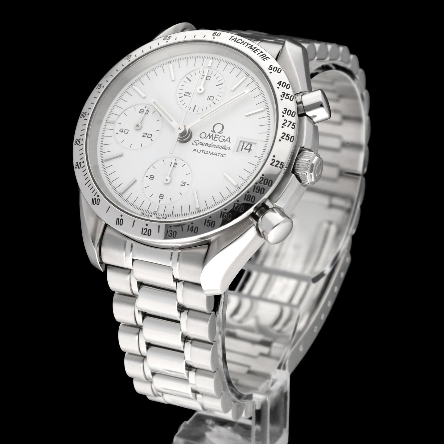 Omega Speedmaster Date 3511.20 (2000) - 39mm Staal (2/7)