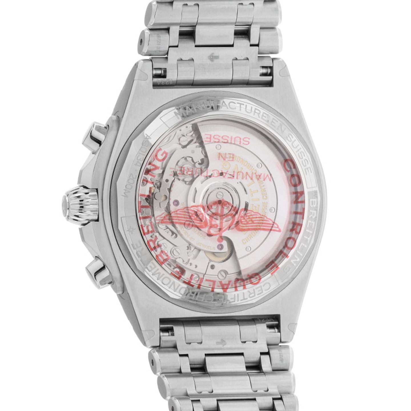 Breitling Chronomat 42 AB0134101G1A1 (2025) - Silver dial 42 mm Steel case (6/7)