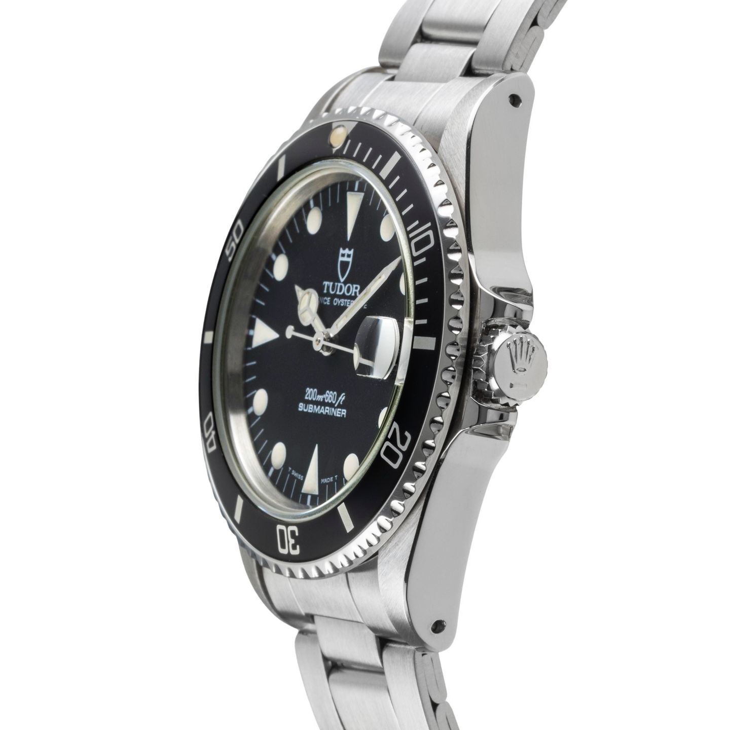 Tudor Submariner 75090 (1992) - 36 mm Steel case (6/8)