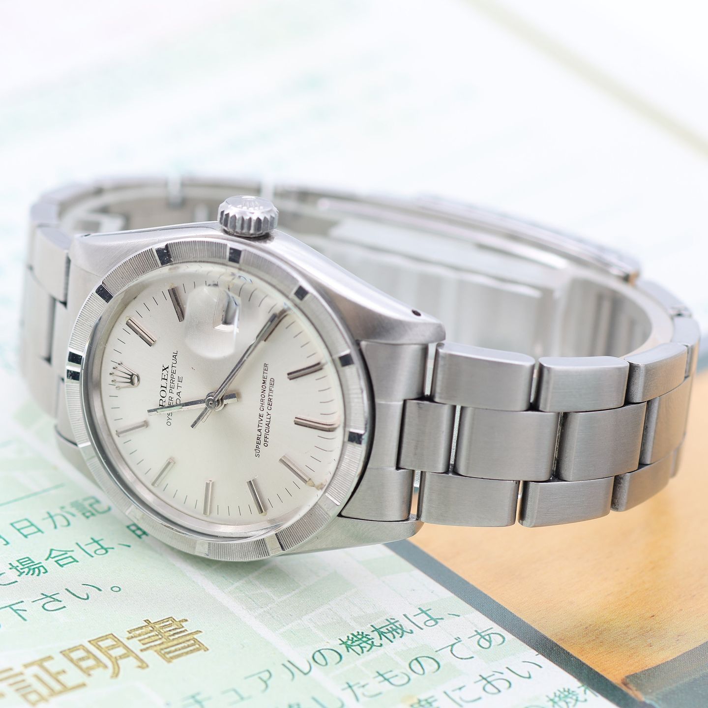 Rolex Oyster Perpetual Date 1501 (Onbekend (willekeurig serienummer)) - 34mm Staal (6/8)