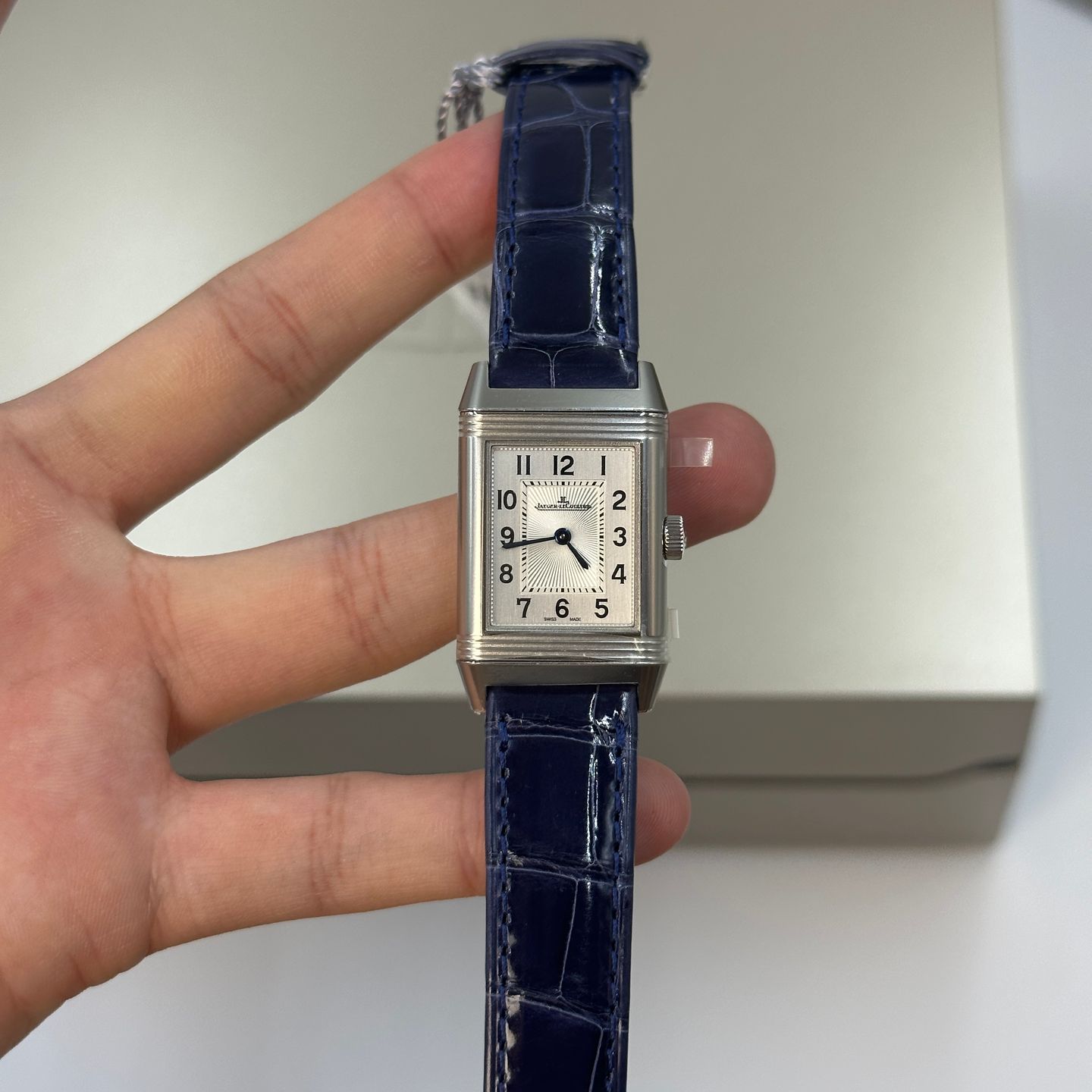 Jaeger-LeCoultre Reverso Q2608440 (2024) - Zilver wijzerplaat 21mm Staal (6/8)