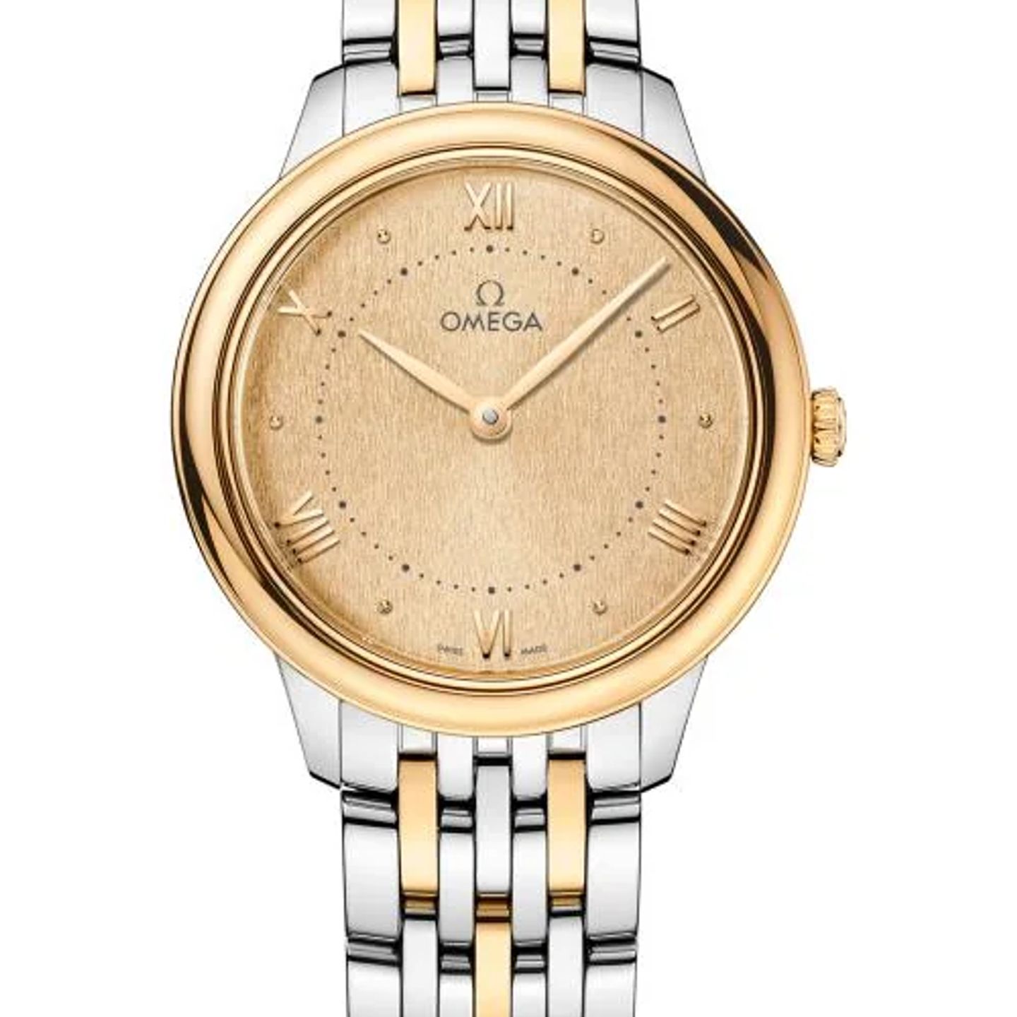 Omega De Ville 434.20.30.60.08.001 (2026) - Champagne wijzerplaat 30mm Goud/Staal (1/1)