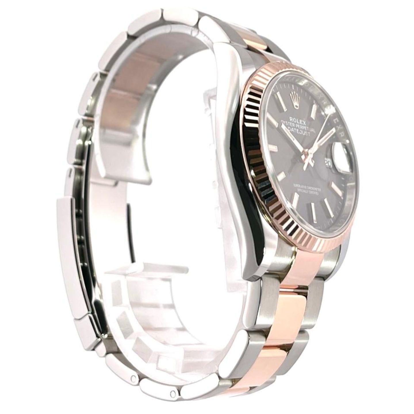 Rolex Datejust 36 126231 (2022) - Grey dial 36 mm Gold/Steel case (4/8)