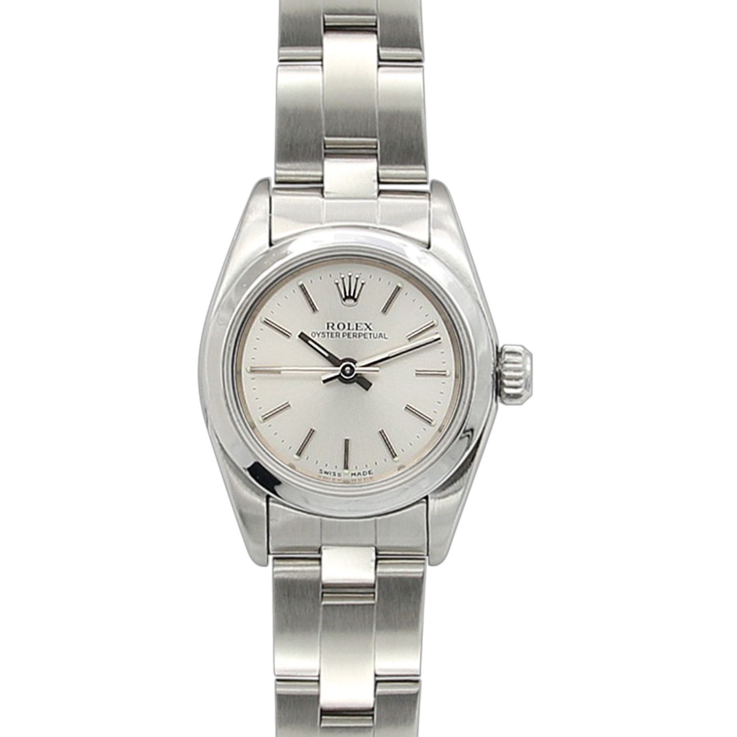 Rolex Oyster Perpetual 67180 (Onbekend (willekeurig serienummer)) - 26mm Staal (1/6)