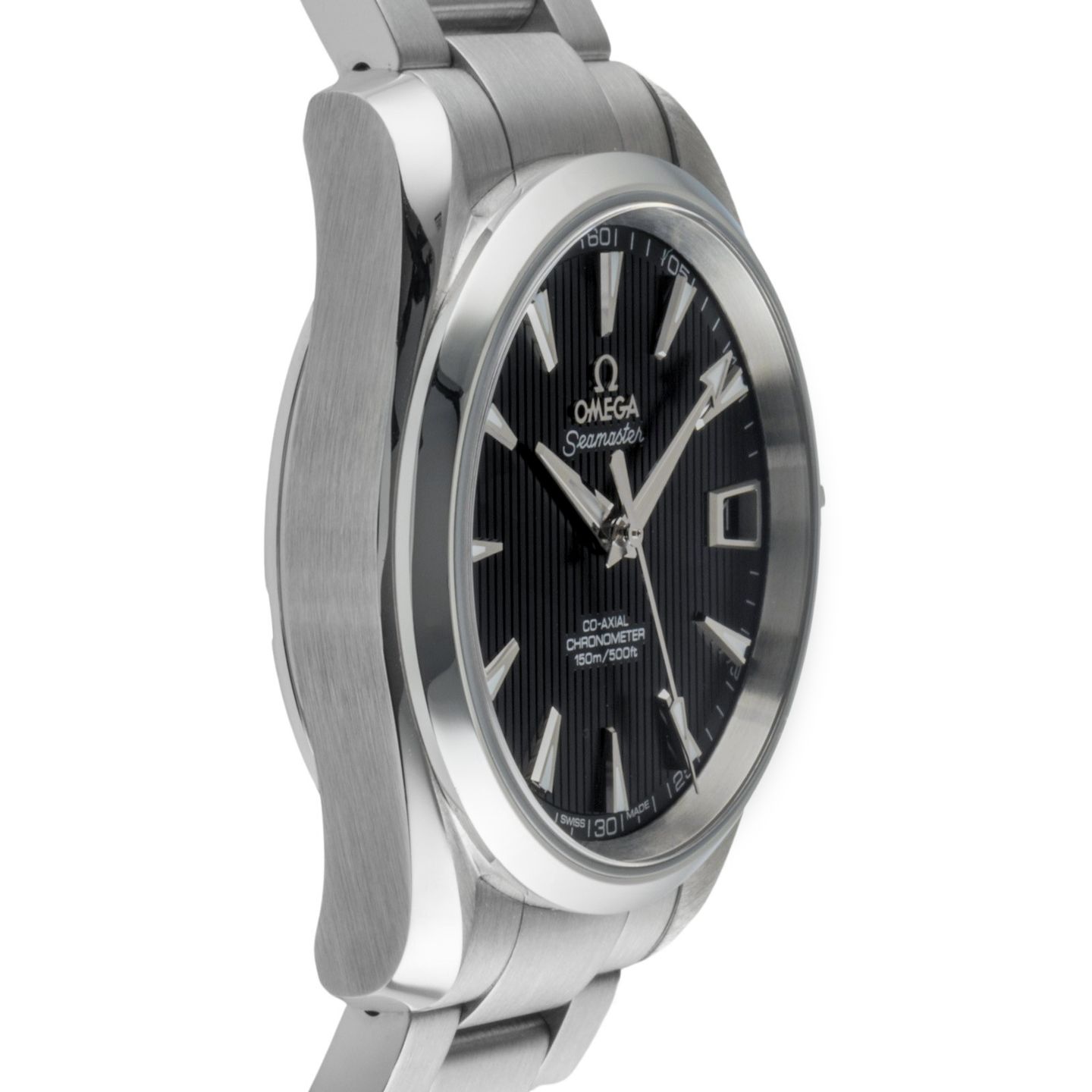 Omega Seamaster Aqua Terra 231.10.39.21.01.001 (Unknown (random serial)) - Black dial 39 mm Steel case (7/8)