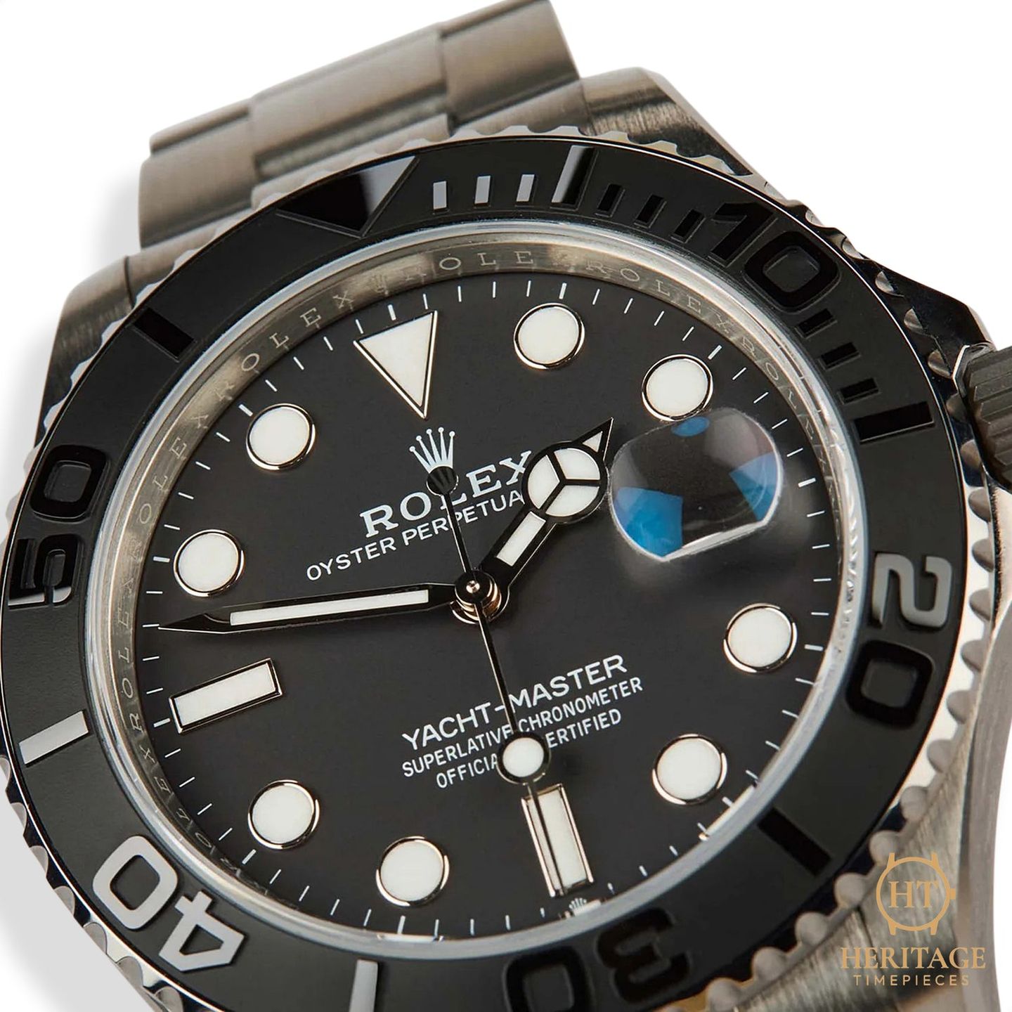 Rolex Yacht-Master 42 226627 (Unknown (random serial)) - Black dial 42 mm Titanium case (6/8)