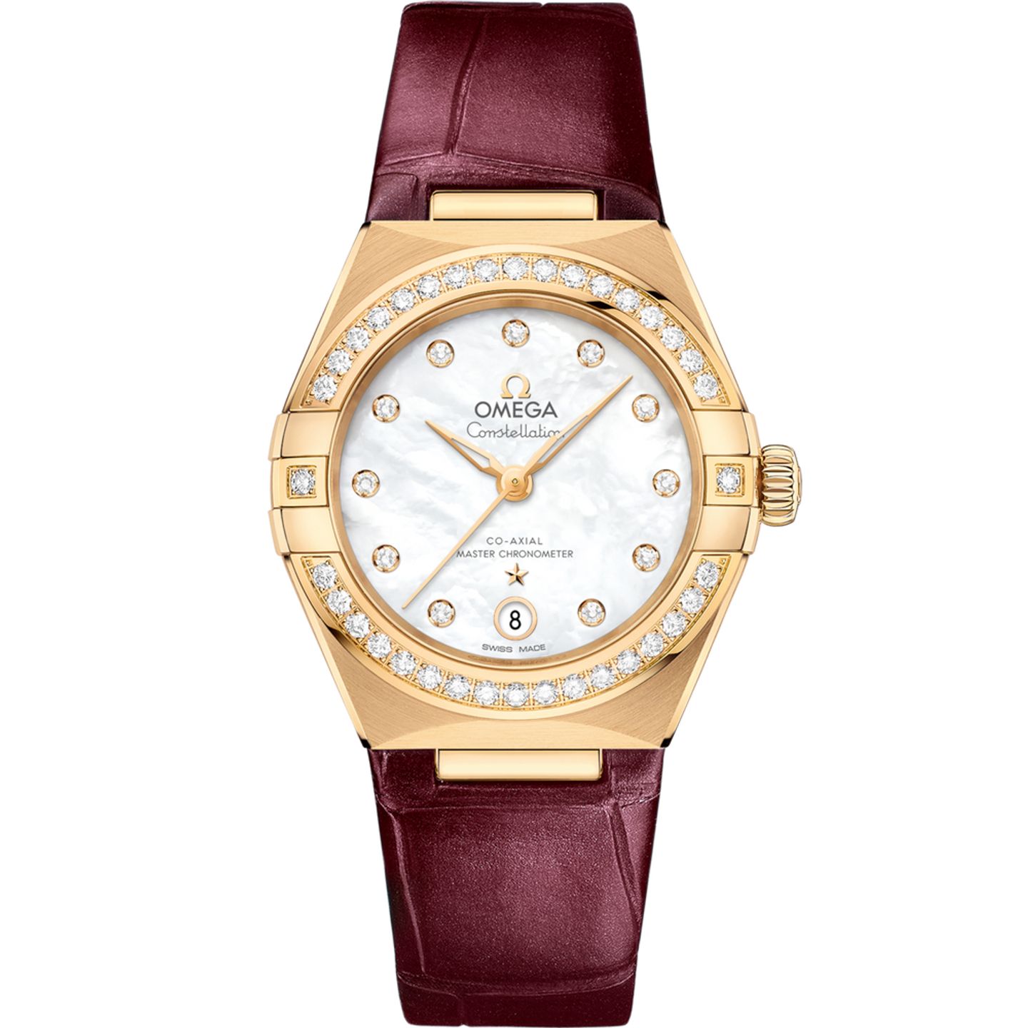 Omega Constellation 131.58.29.20.55.001 (2025) - Parelmoer wijzerplaat 29mm Geelgoud (1/1)