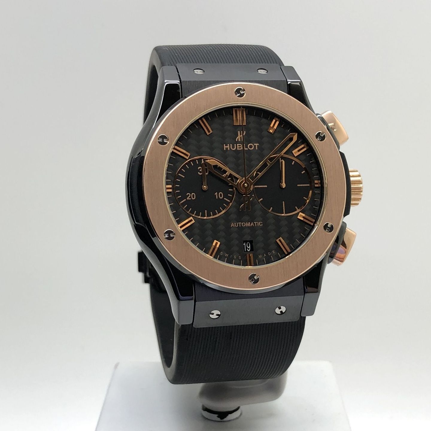 Hublot Classic Fusion Chronograph 521.CO.1781.RX (Onbekend (willekeurig serienummer)) - Zwart wijzerplaat 45mm Keramiek (1/8)