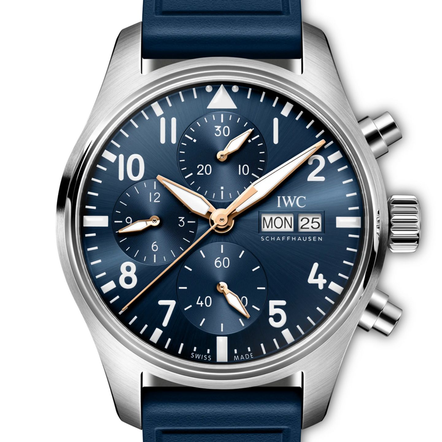 IWC Pilot Chronograph IW388120 (2026) - Blauw wijzerplaat 41mm Staal (1/1)