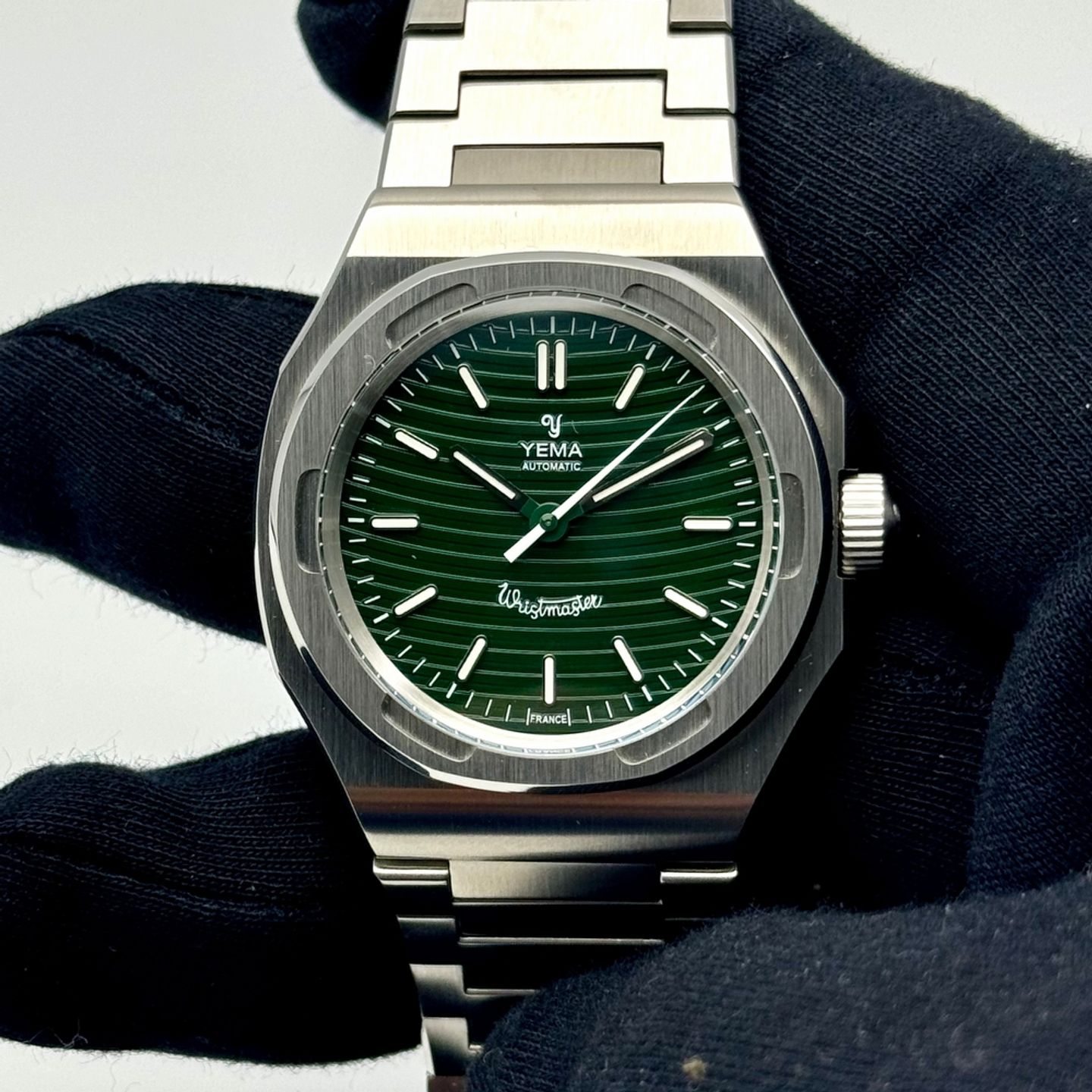 Yema Unknown YWTR22-ZMS (2023) - Green dial 39 mm Steel case (2/10)