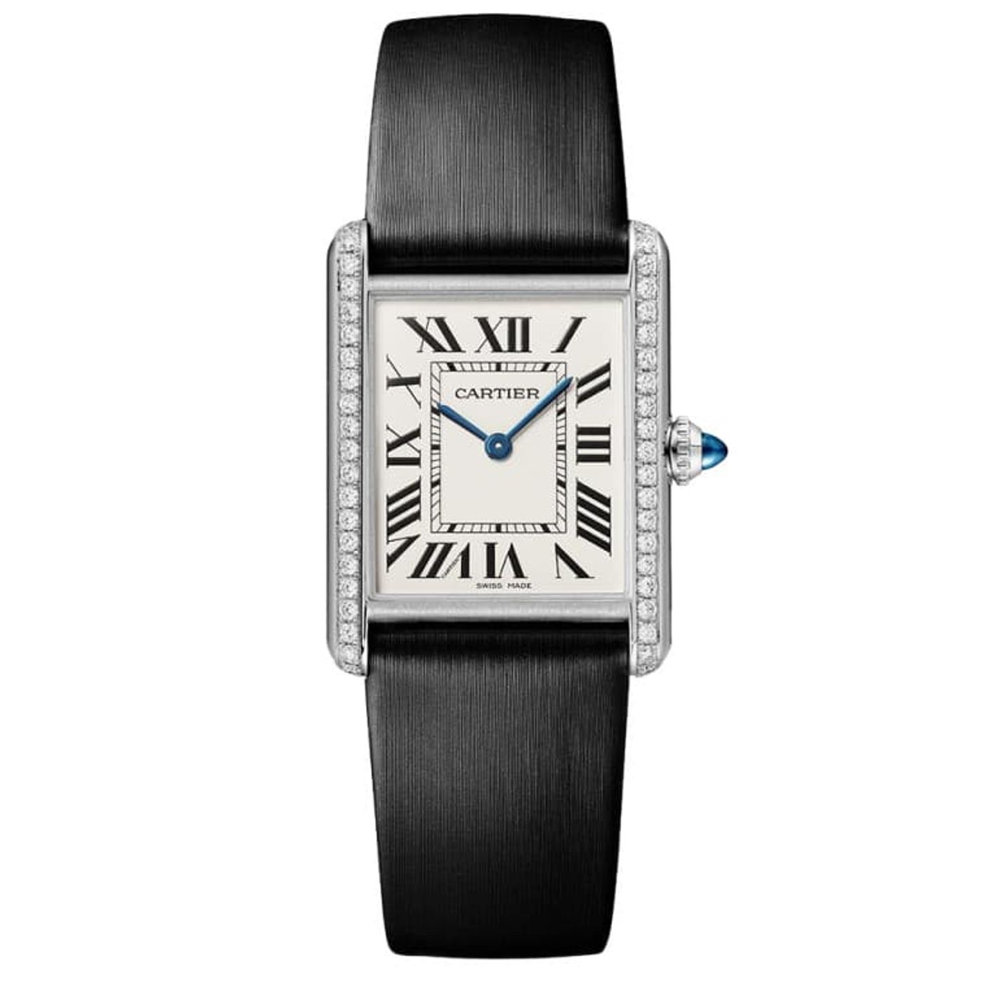 Cartier Tank W4TA0017 (2024) - Zilver wijzerplaat 26mm Staal (1/1)