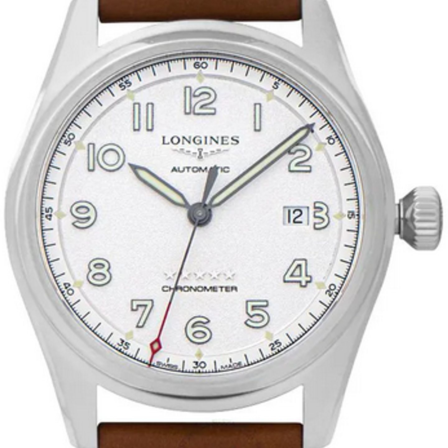 Longines Spirit L3.811.4.73.2 (2024) - Silver dial 42 mm Steel case (1/1)