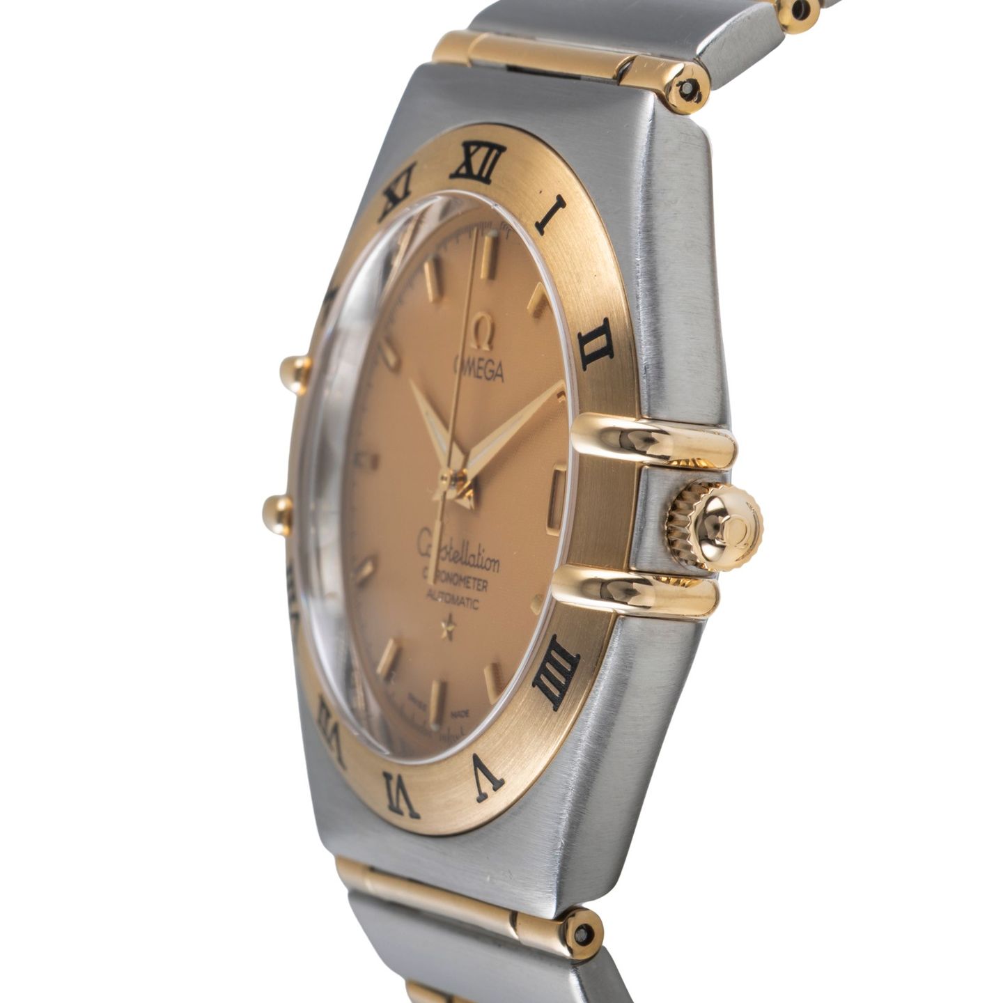 Omega Constellation 1302.10.00 (1999) - Silver dial 36 mm Gold/Steel case (6/8)