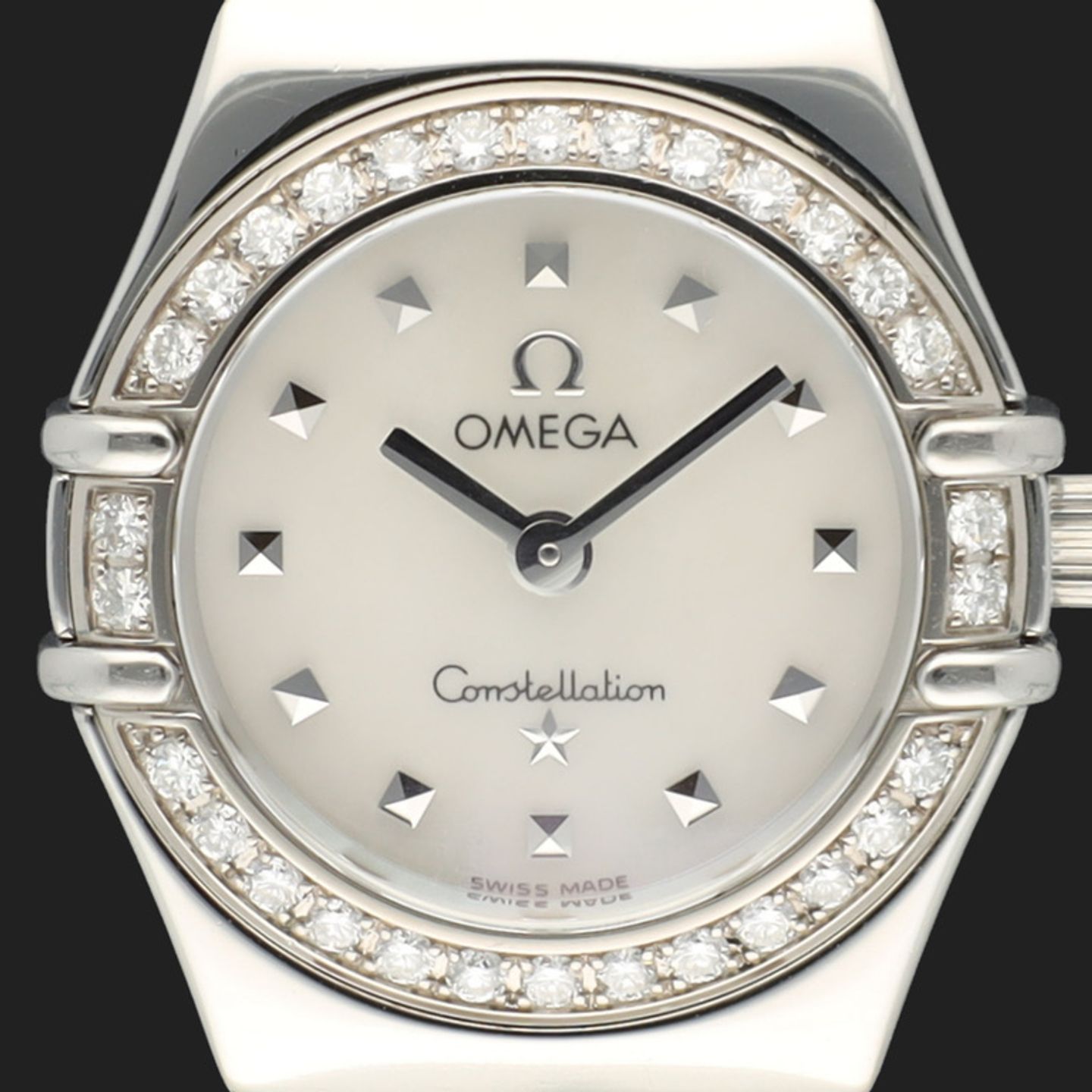 Omega Constellation Quartz 1465.71.00 (1999) - White dial 23 mm Steel case (2/8)