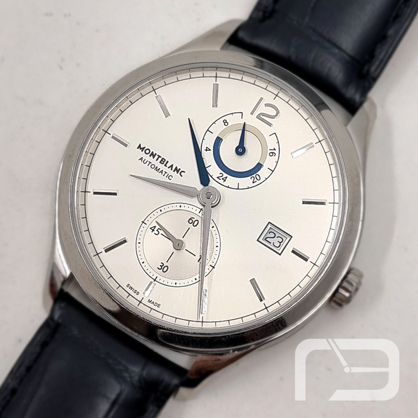 Montblanc Heritage Chronométrie 112540 (2024) - Zilver wijzerplaat 41mm Staal (1/8)