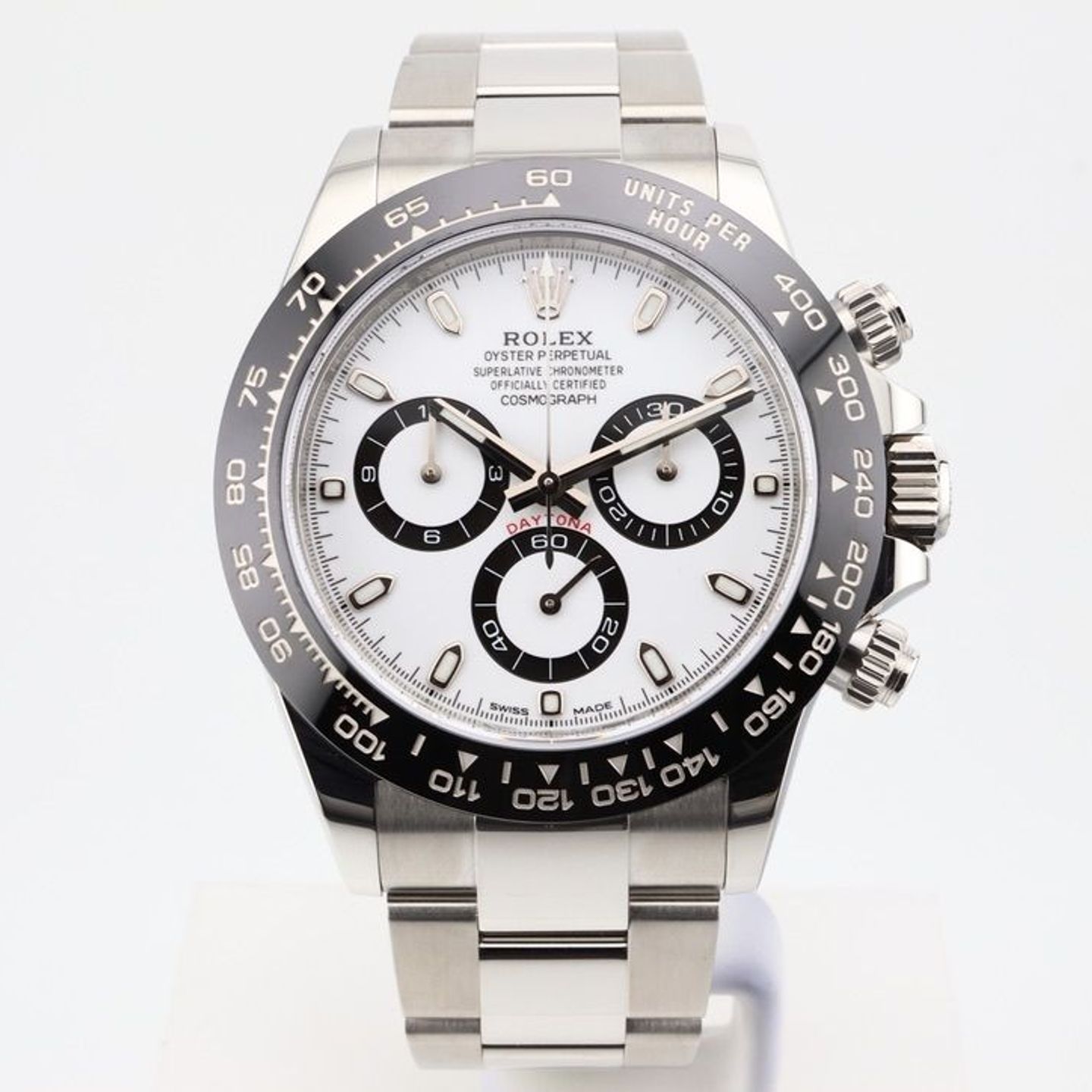 Rolex Daytona 116500LN (2024) - Wit wijzerplaat 40mm Staal (1/1)