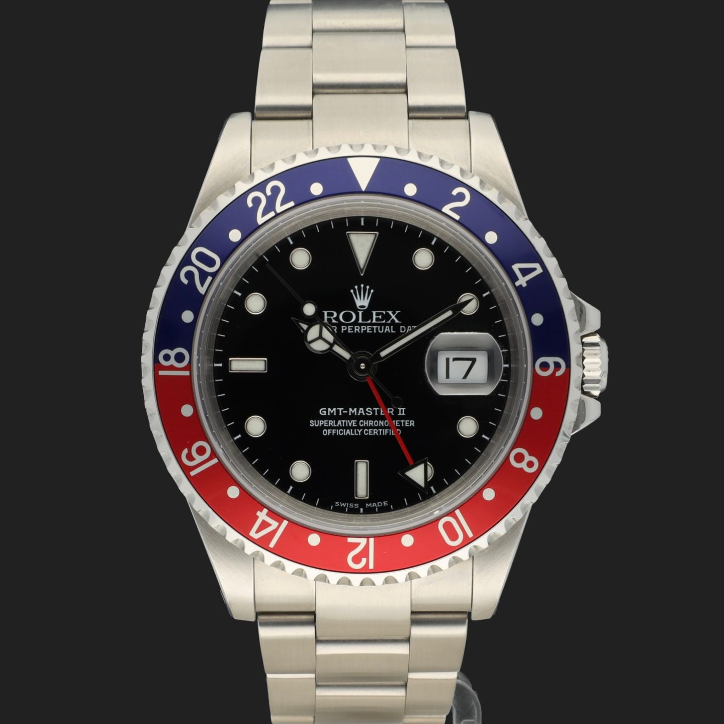 Rolex GMT-Master II 16710 (2002) - 40 mm Steel case (3/8)