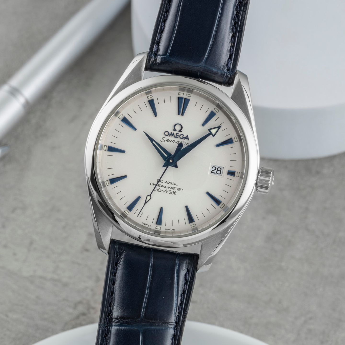 Omega Seamaster Aqua Terra 2503.33.00 (2007) - Zilver wijzerplaat 39mm Staal (3/8)