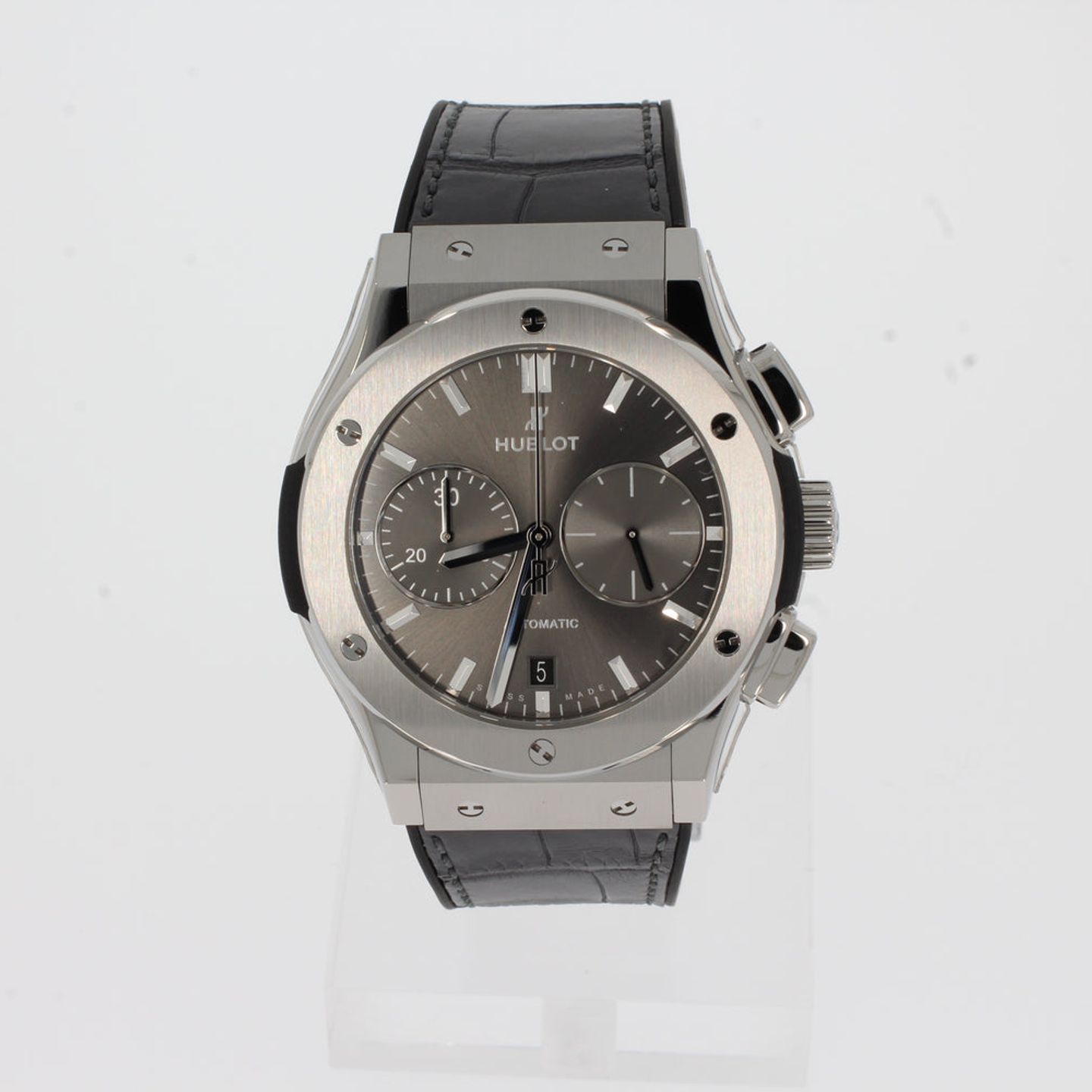 Hublot Classic Fusion Racing Grey 521.NX.7071.LR (2024) - Grijs wijzerplaat 45mm Titanium (1/4)