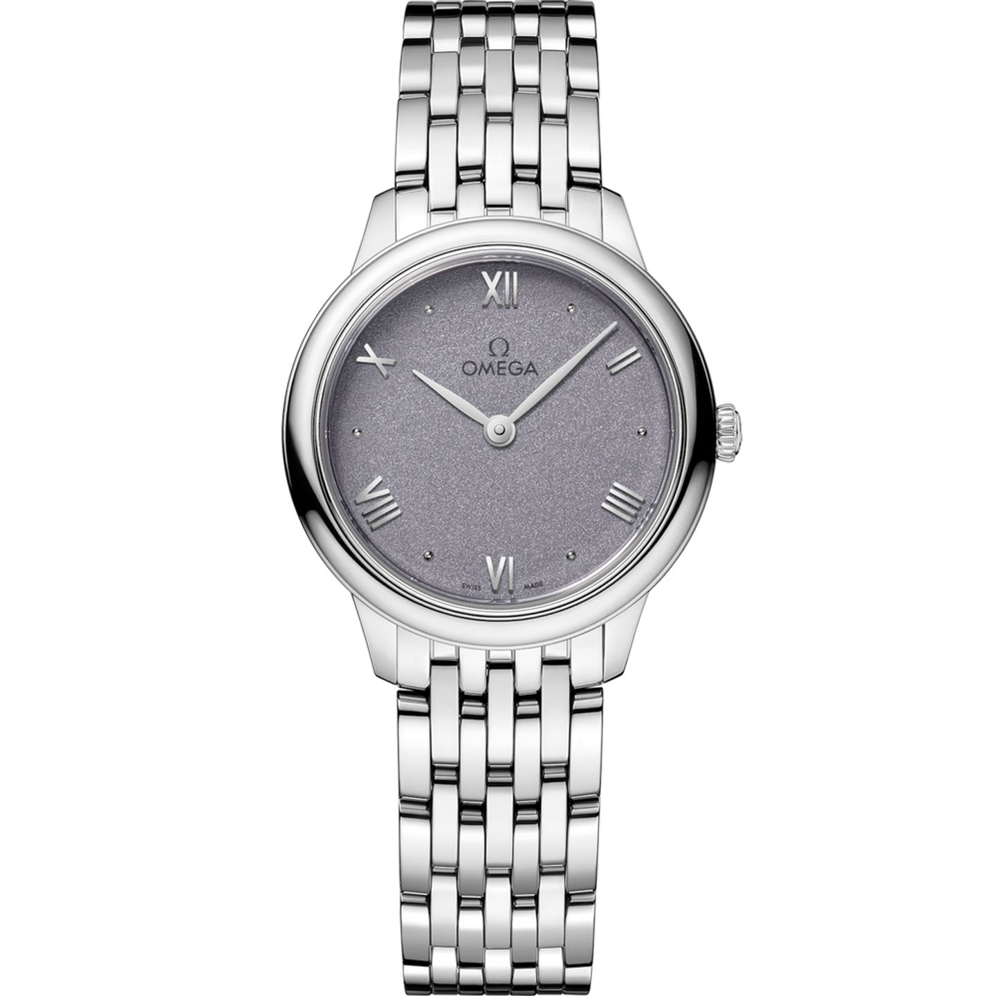 Omega De Ville 434.10.28.60.03.001 (2025) - Paars wijzerplaat 28mm Staal (1/1)