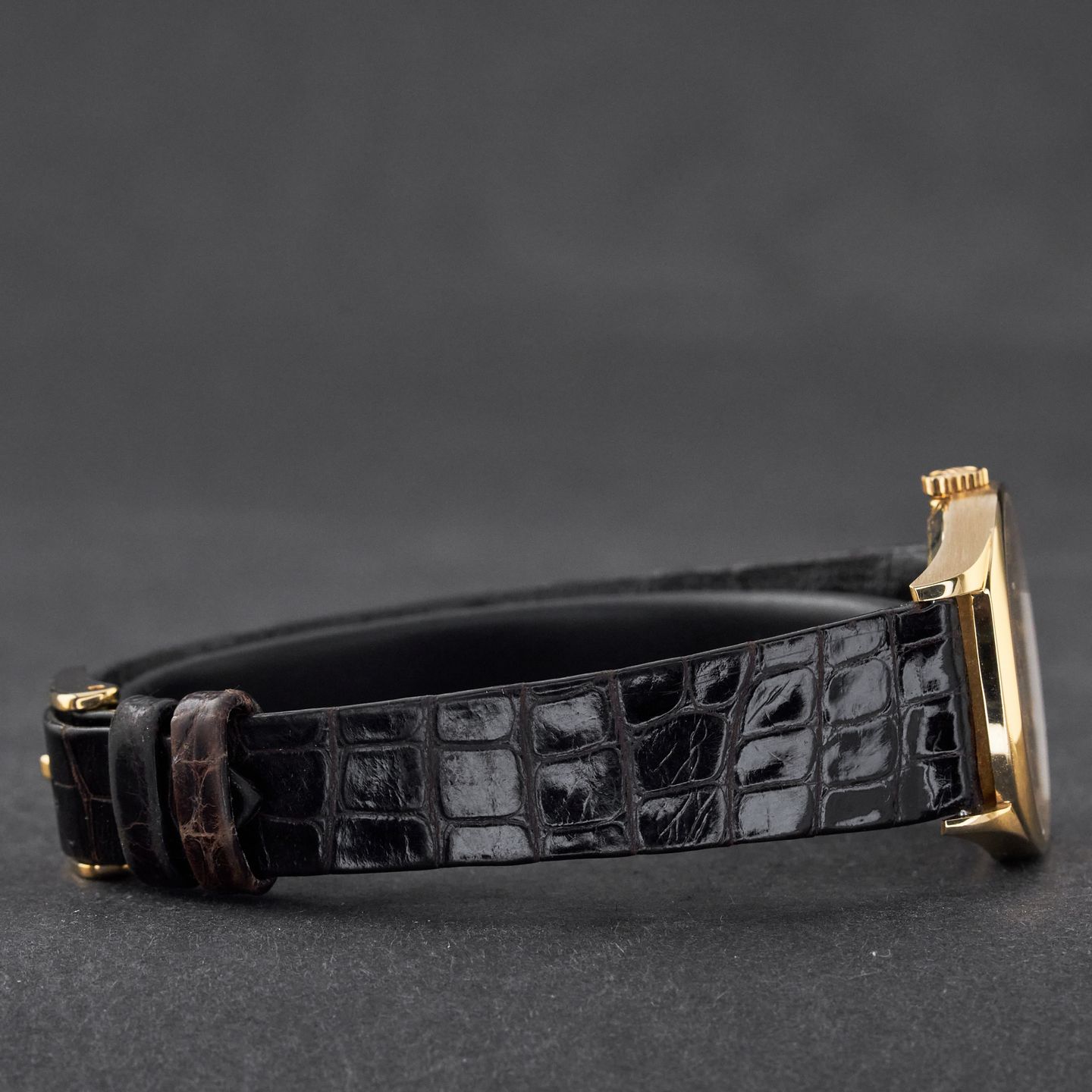 Rolex Cellini 4129 (1991) - Champagne dial 25 mm Yellow Gold case (6/8)