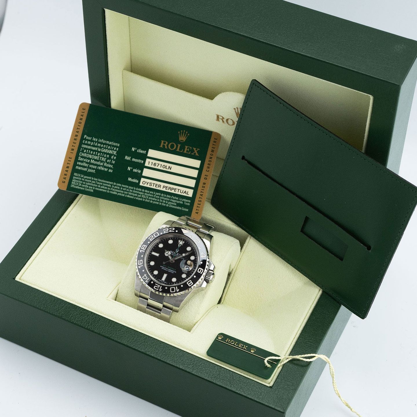 Rolex GMT-Master II 116710LN (2012) - Black dial 40 mm Steel case (4/4)