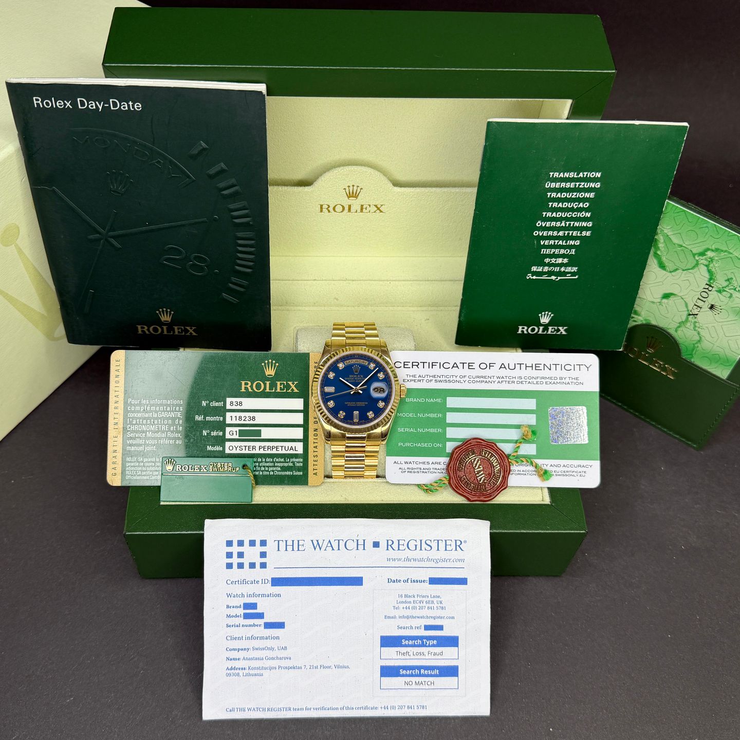 Rolex Day-Date 36 118238 - (3/8)