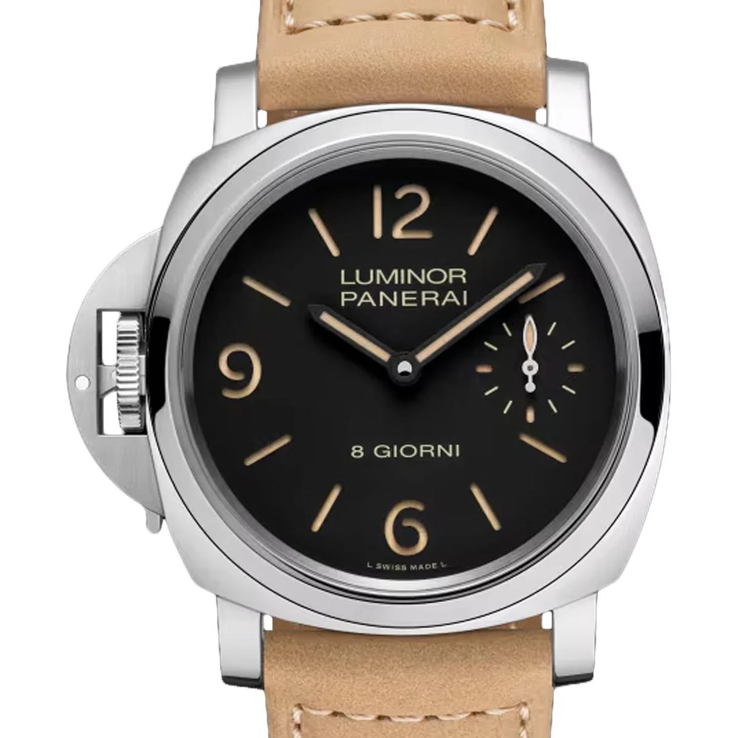 Panerai Luminor PAM01655 (2026) - Zwart wijzerplaat 44mm Staal (1/1)