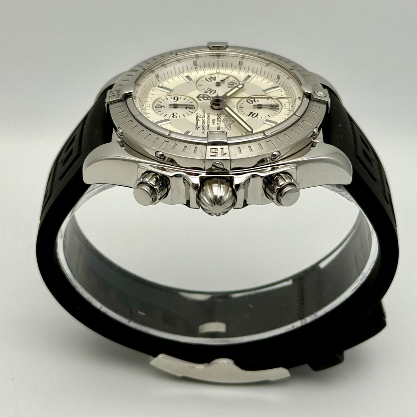 Breitling Chronomat Evolution A13356-045 (2008) - White dial 44 mm Steel case (6/8)
