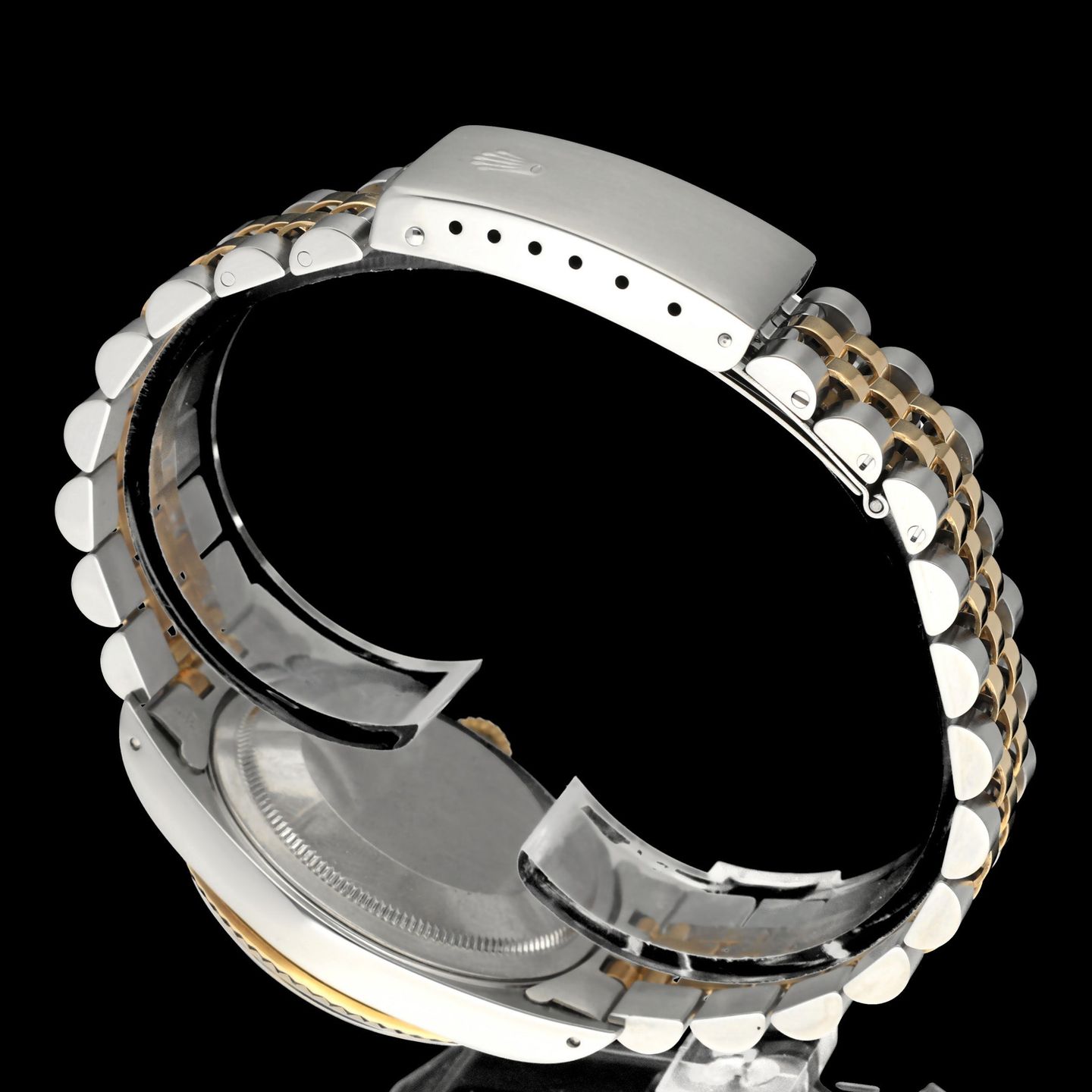 Rolex Datejust 36 16233 (1990) - Champagne dial 36 mm Gold/Steel case (7/8)