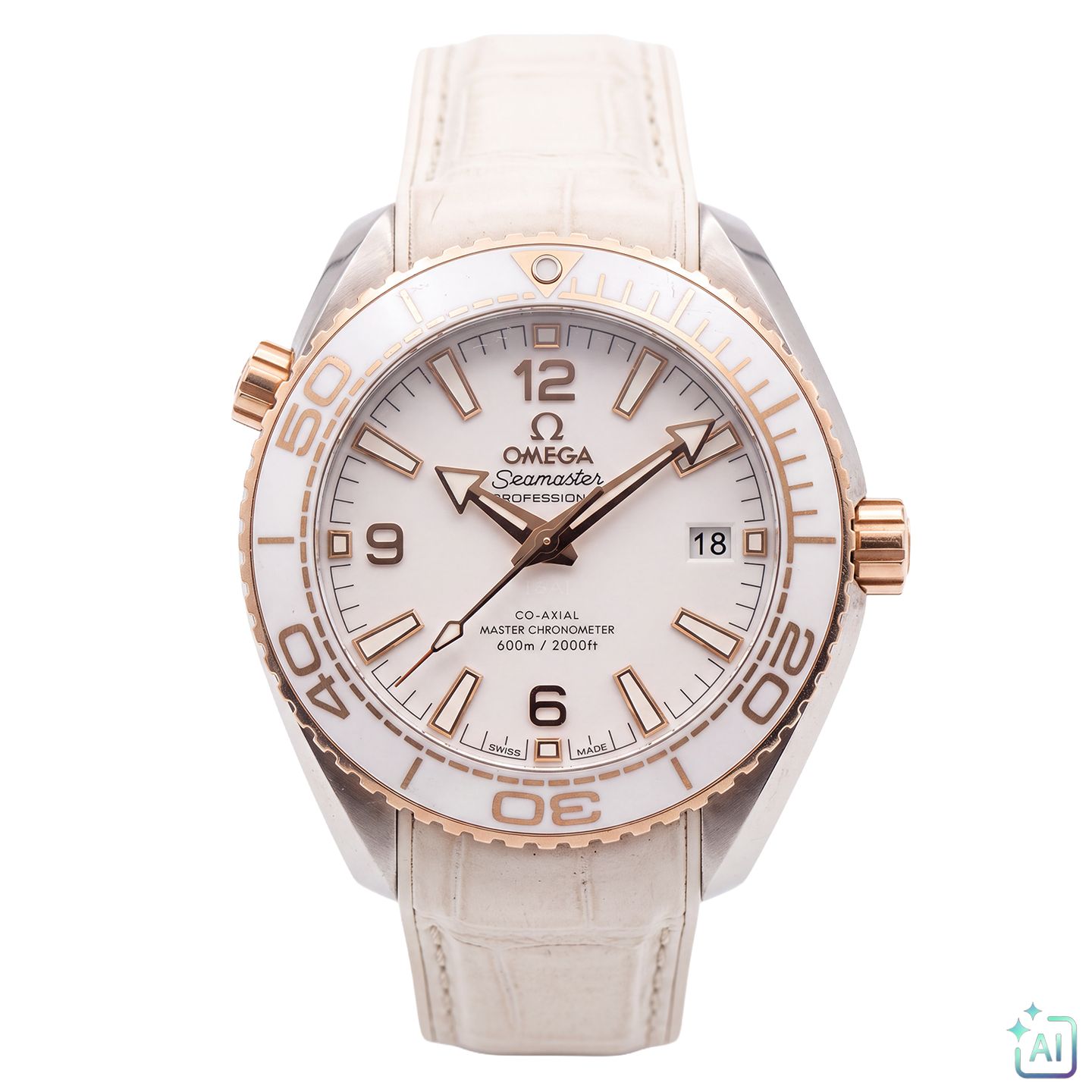 Omega Seamaster Planet Ocean 215.23.40.20.04.001 (2022) - 40mm Staal (1/4)