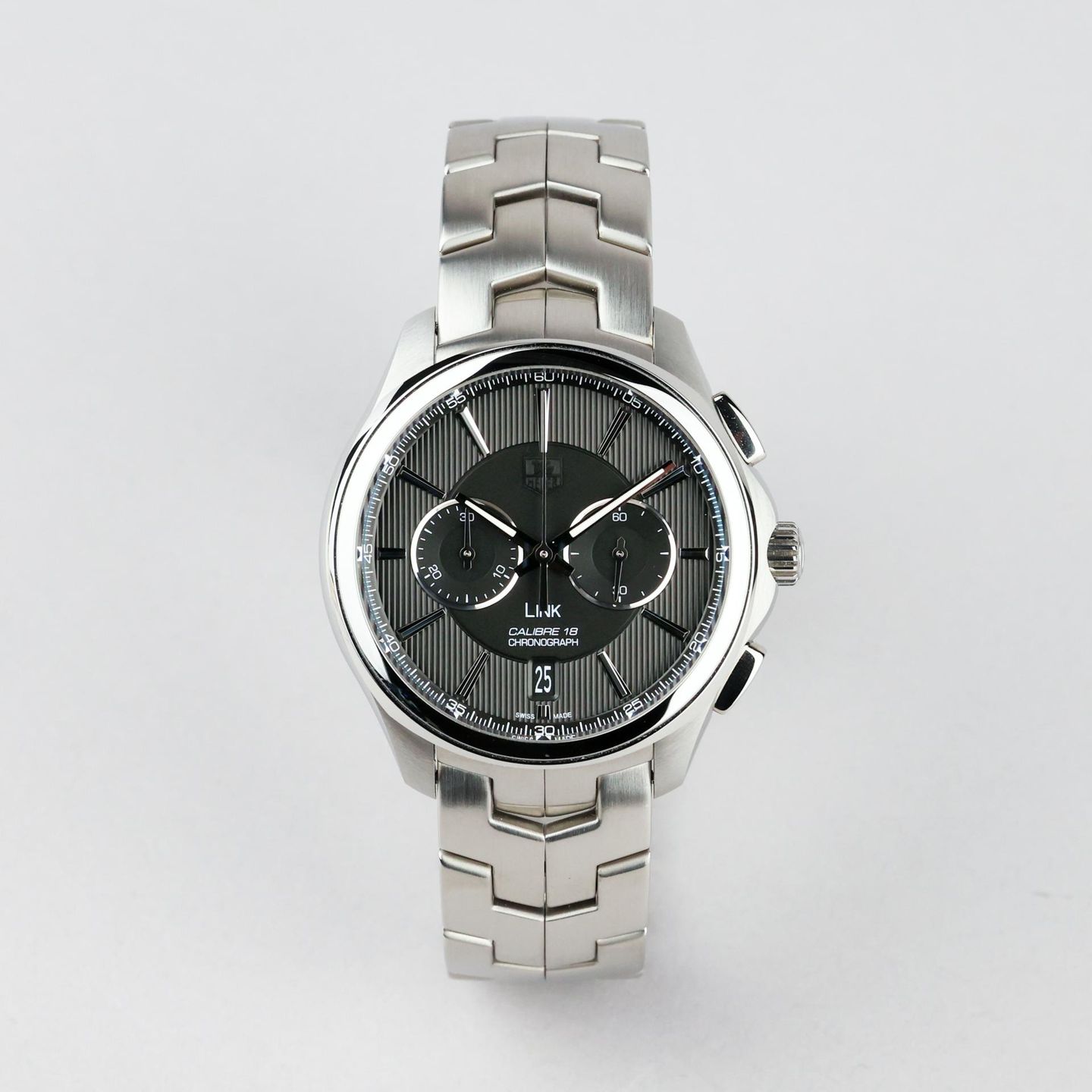 TAG Heuer Link Calibre 18 CAT2110 (2024) - Staal (1/7)