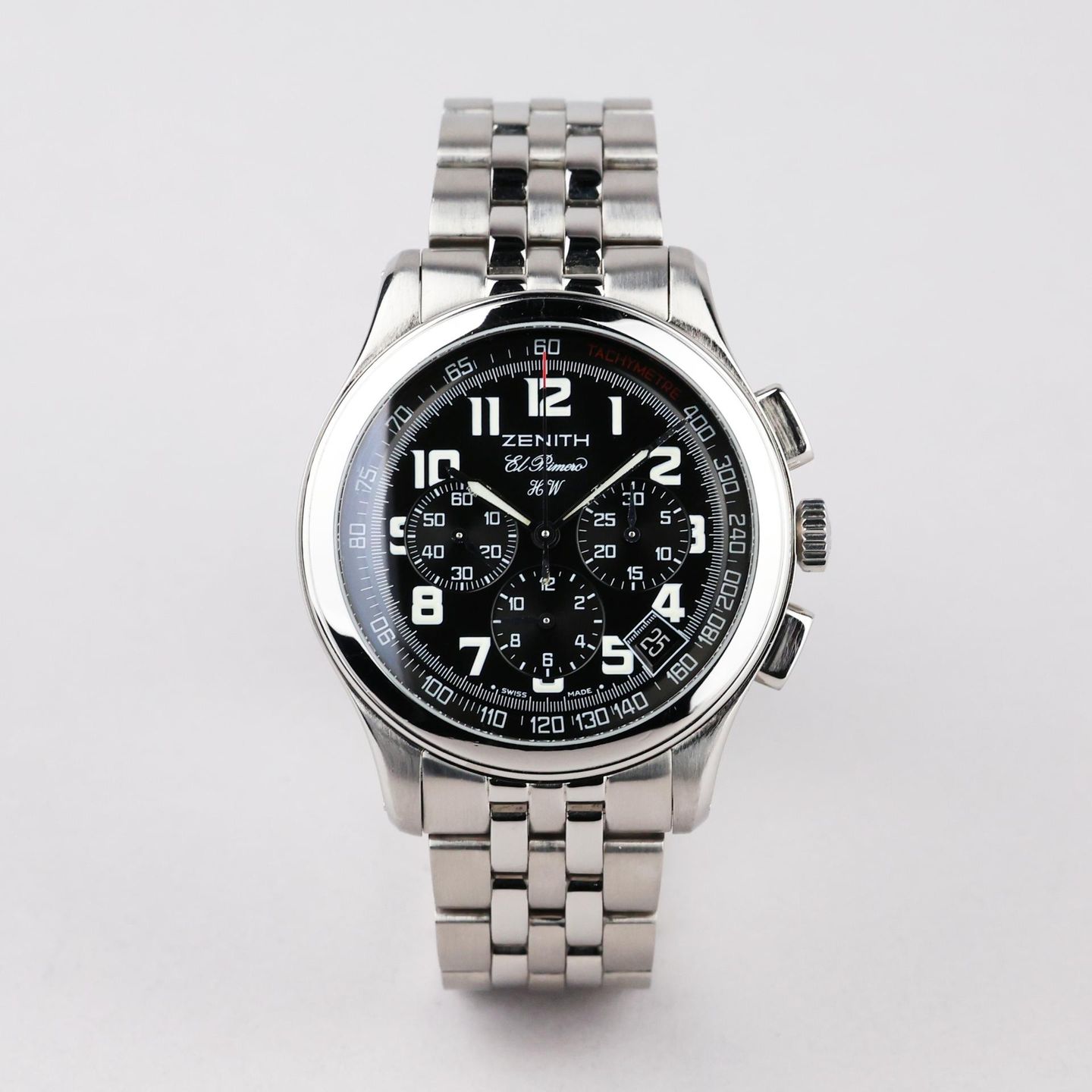 Zenith El Primero 02.0500.420 (Unknown (random serial)) - 40 mm Steel case (1/8)